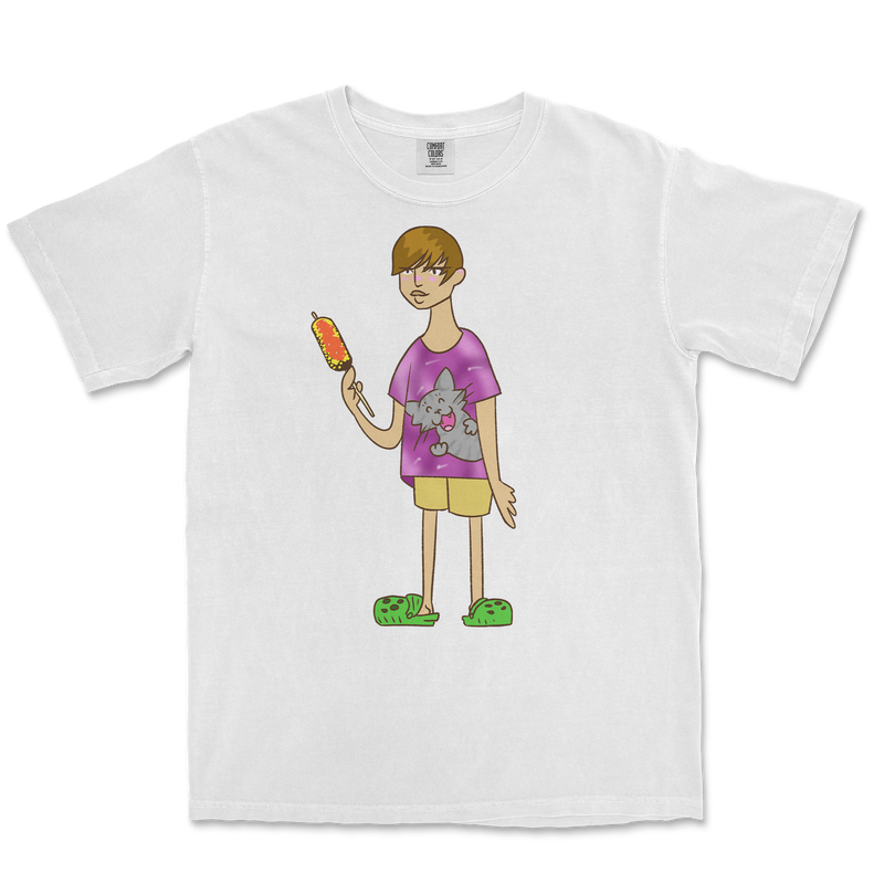 Justin Bieber Eating Corndog