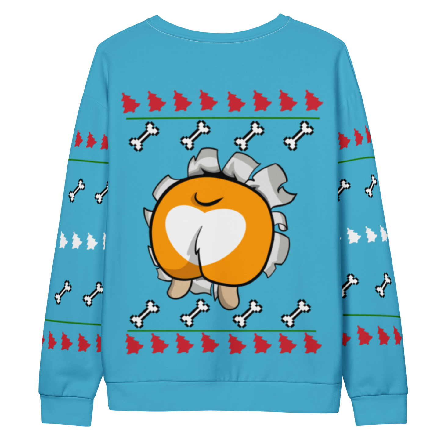 Corgi Surprise Christmas Sweater