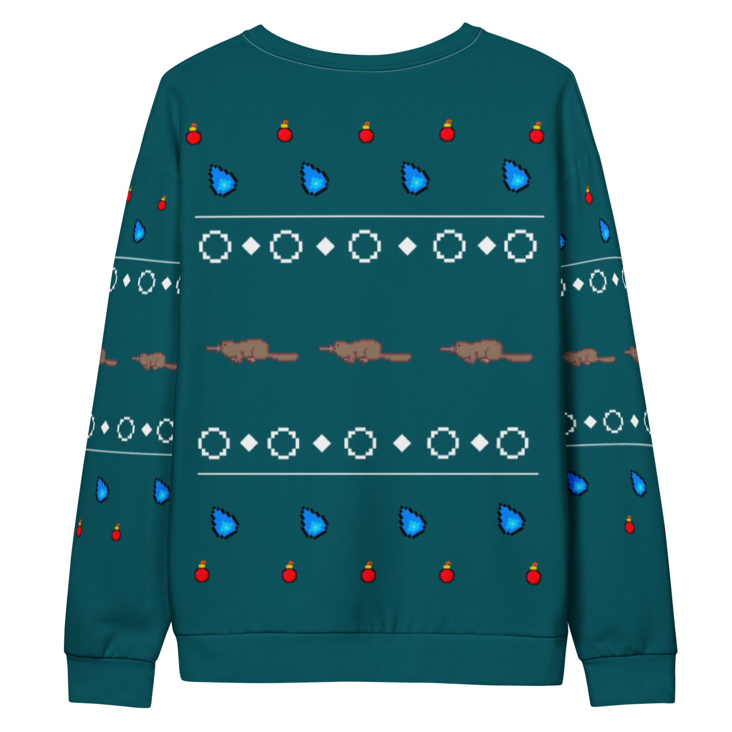Festive Platypus Christmas Sweater