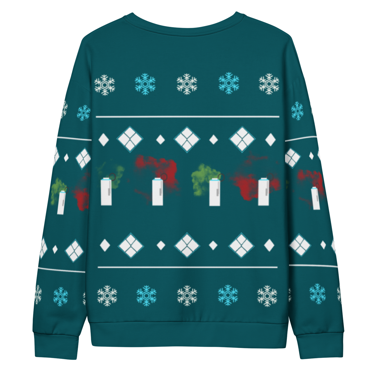 Armed With Cheer Gas Christmas Sweater