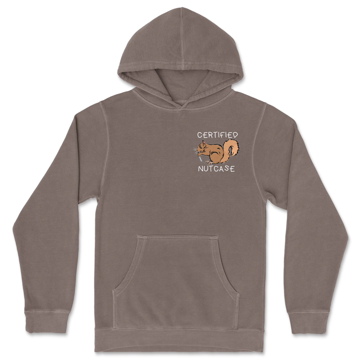 Independent Clothing Co. Hoodie Nutcase in Clay