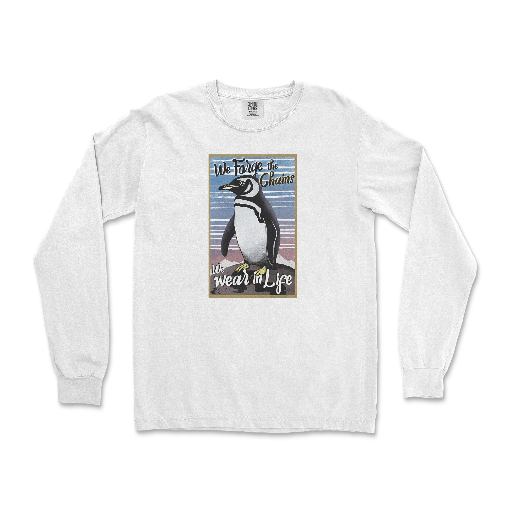 Comfort Colors Long Sleeve in White