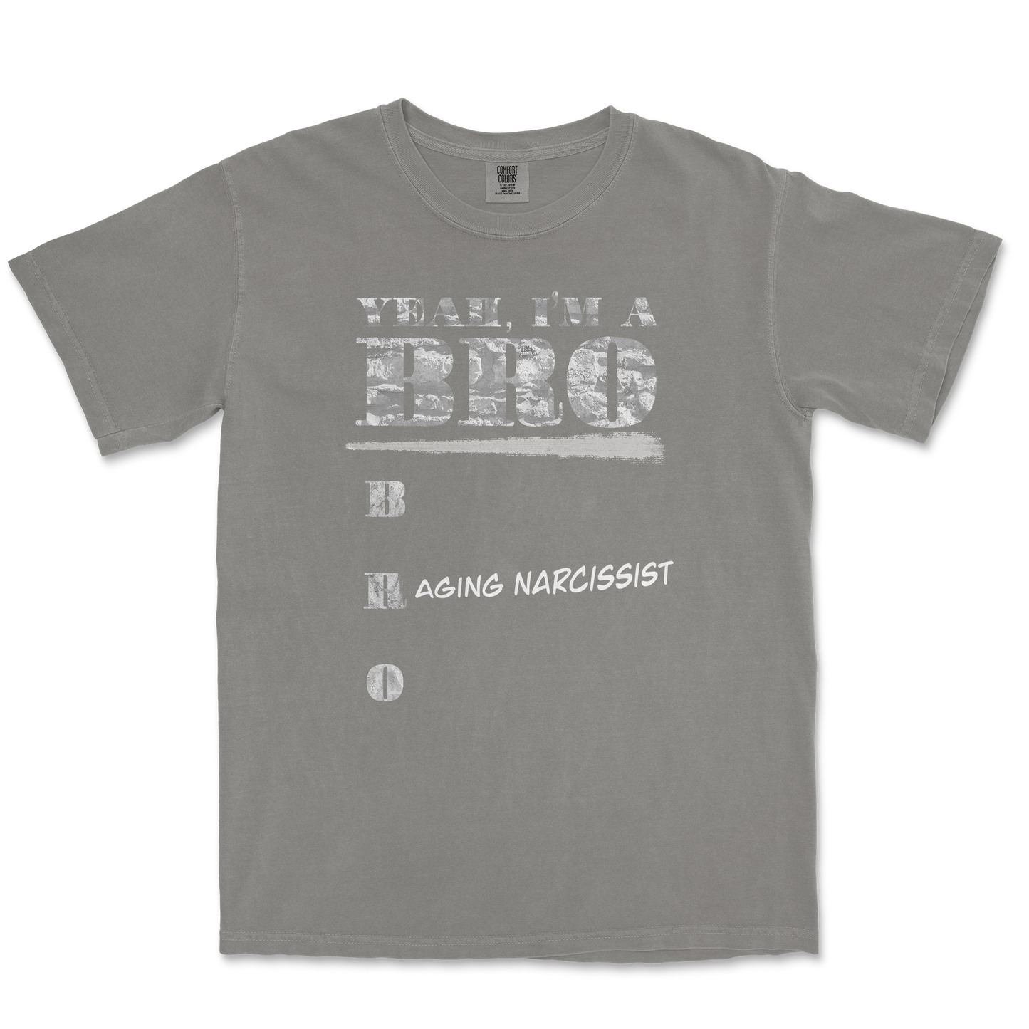Comfort Colors T-Shirt Im Your Bro in Grey