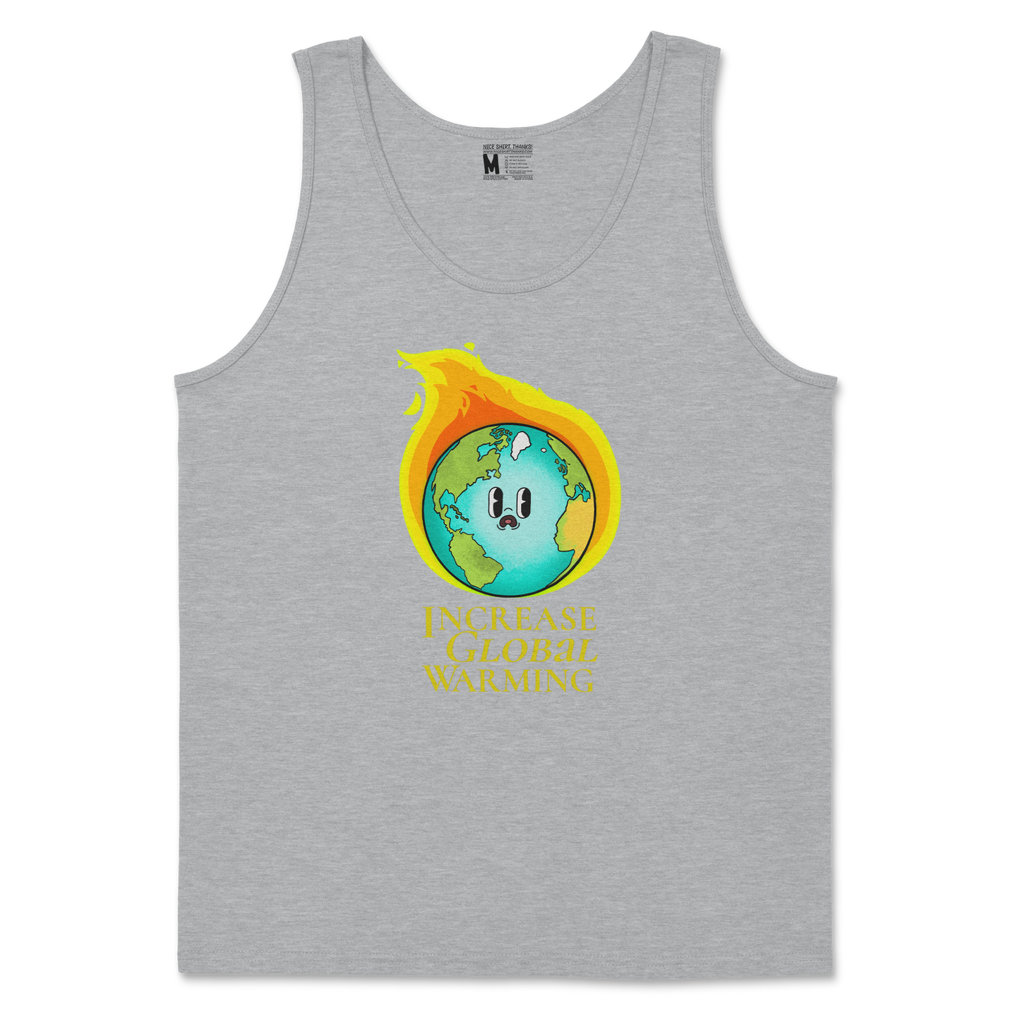 Gildan SoftStyle Tank Top in SportsGrey
