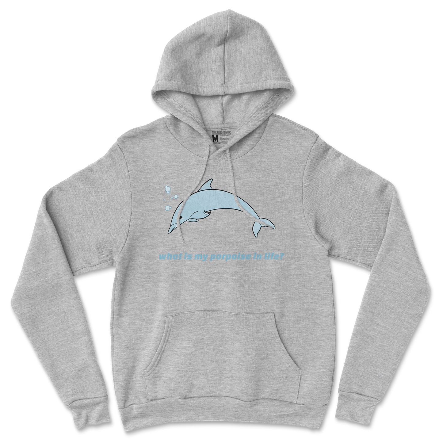 Gildan SoftStyle Hoodie Porpoise in Sports Grey