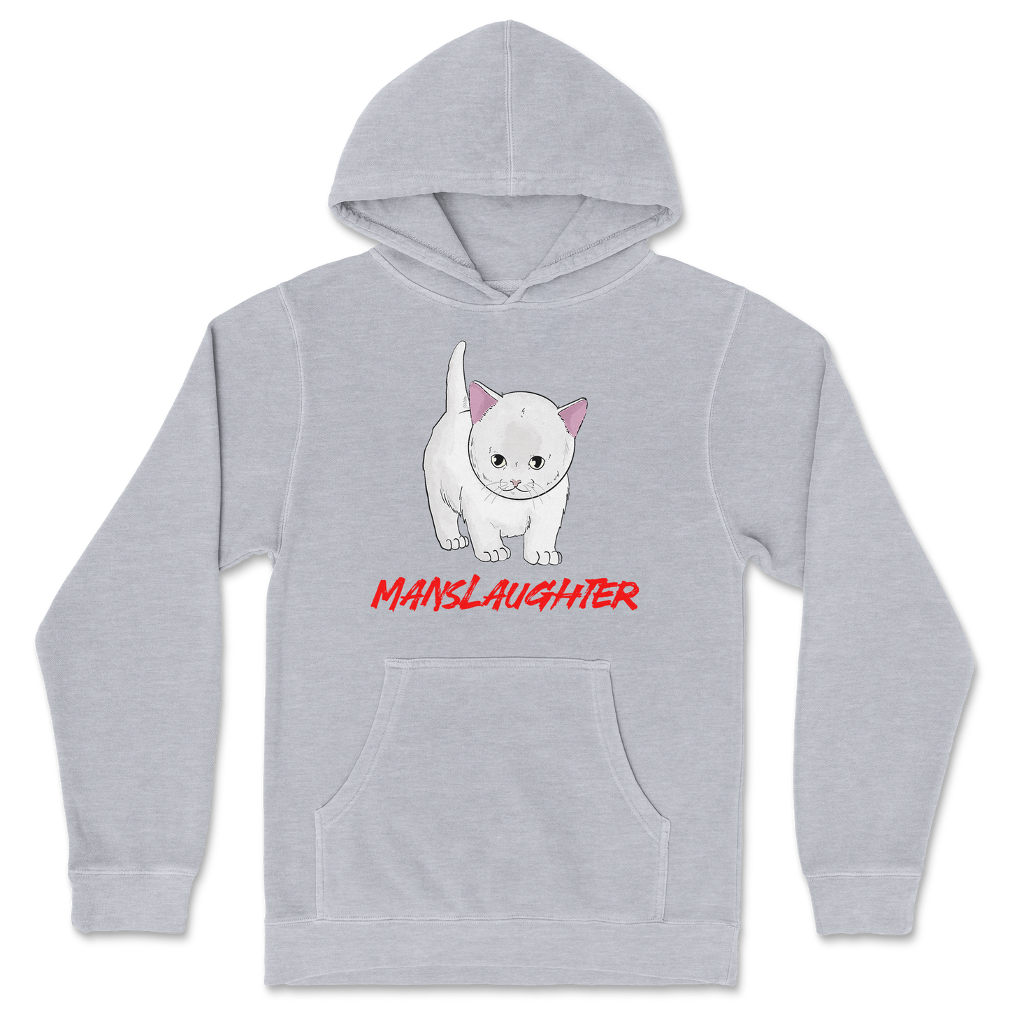 Independent Clothing Co. Hoodie Manslaughter in GreyHeather