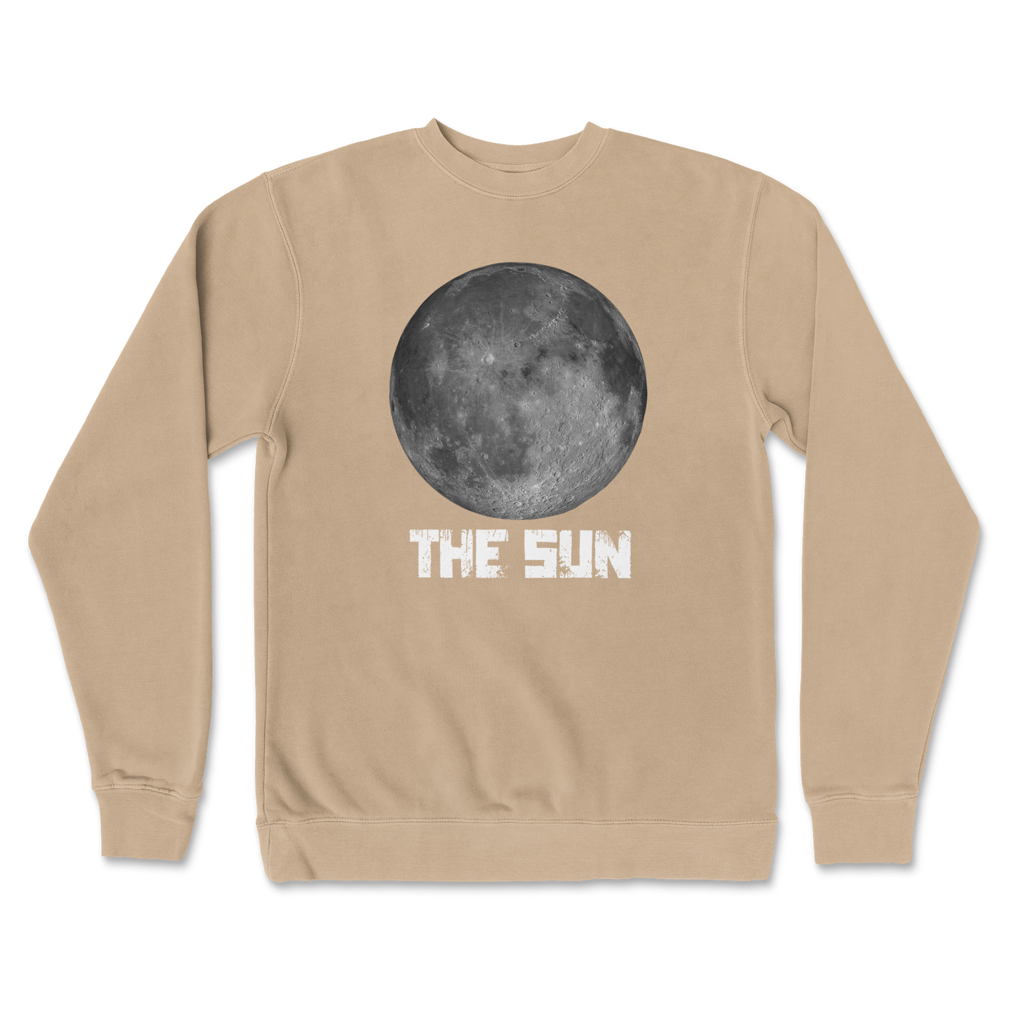 Independent Clothing Co. Crew Neck The Sun in Sandstone
