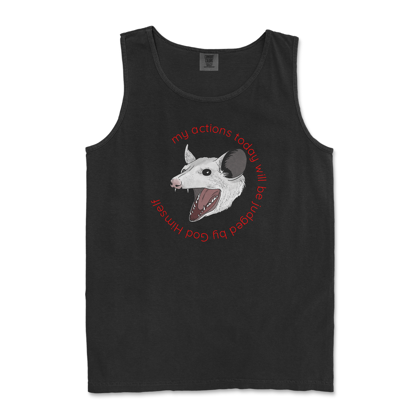 Comfort Colors Tank Top in Black