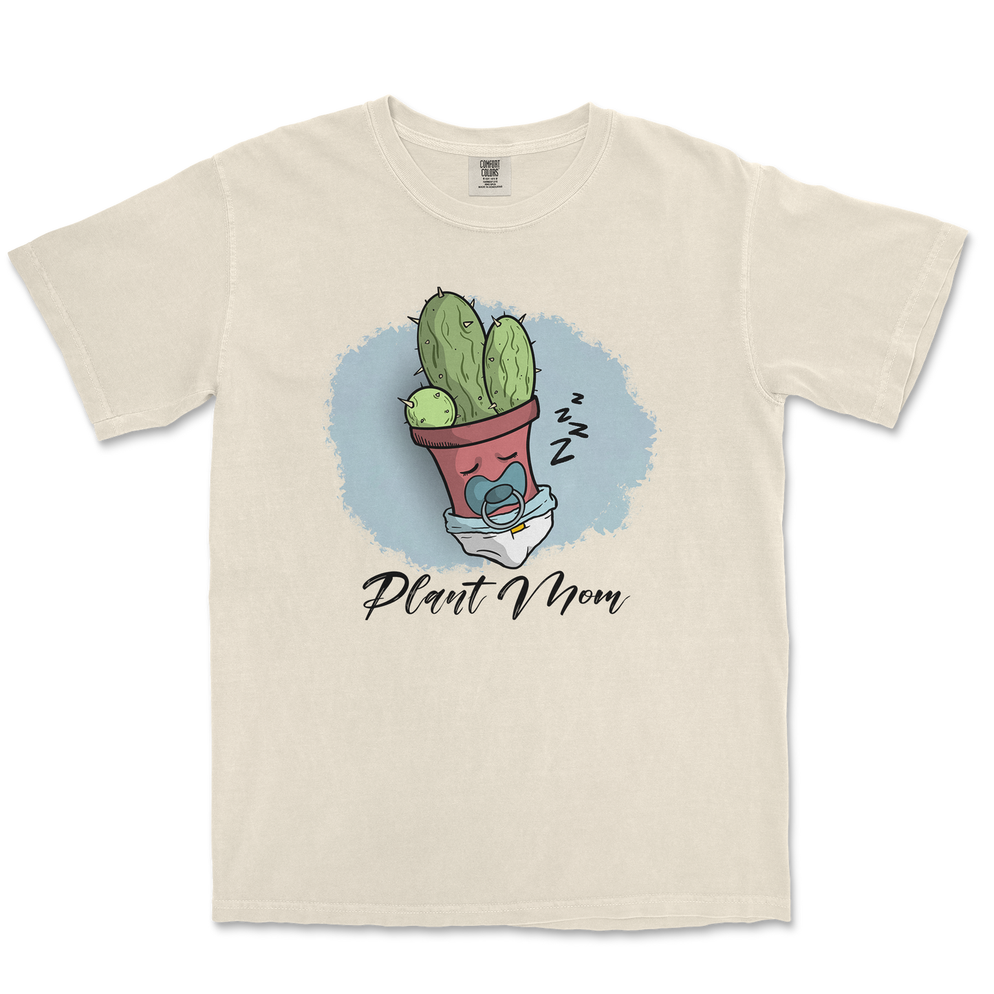 Comfort Colors T-Shirt Plant Mom 2 in Ivory