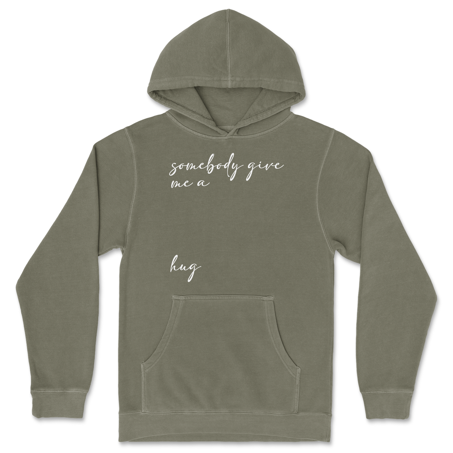 Independent Clothing Co. Hoodie Hug Me in Olive