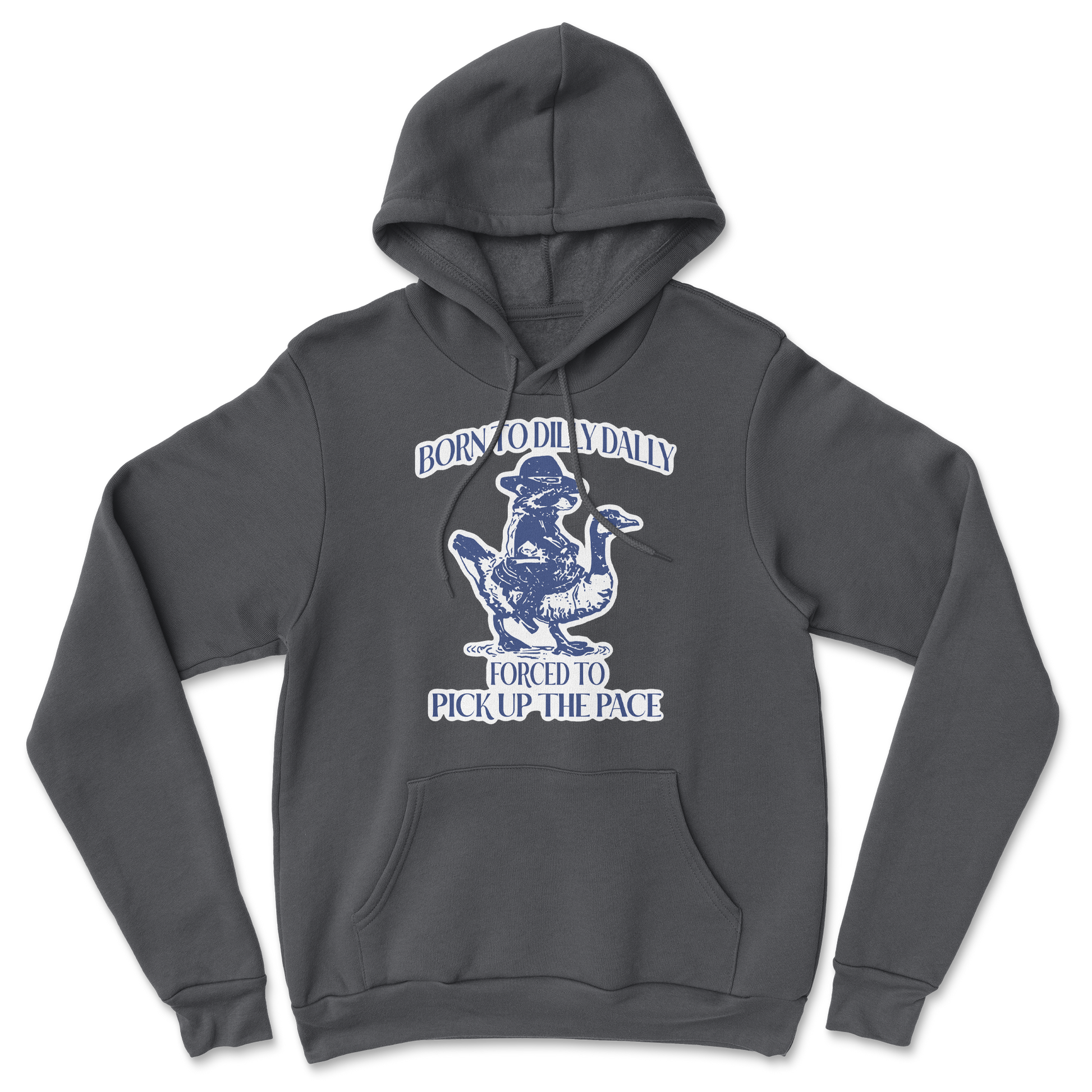 Heavy Blend Hoodie Dilly Dally  in Black