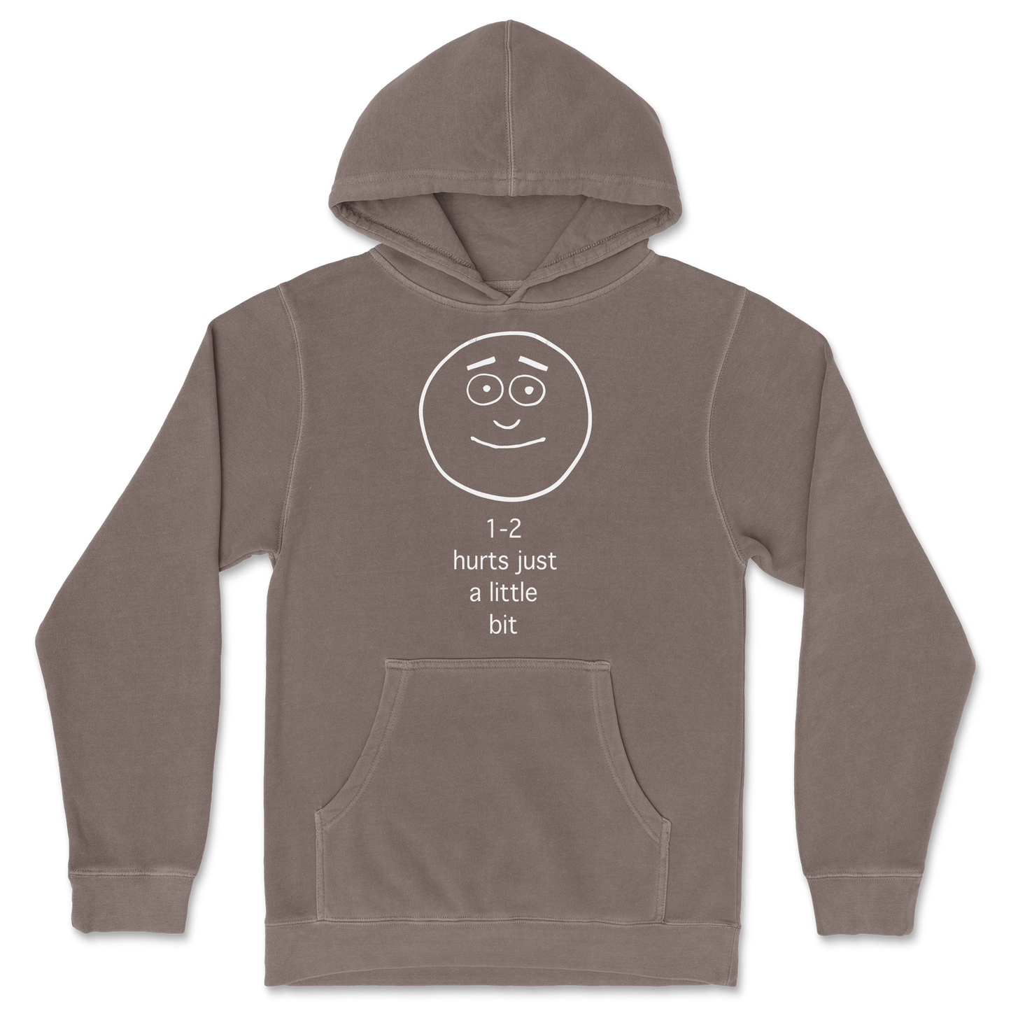 Independent Clothing Co. Hoodie Hurts A Little Bit in Clay