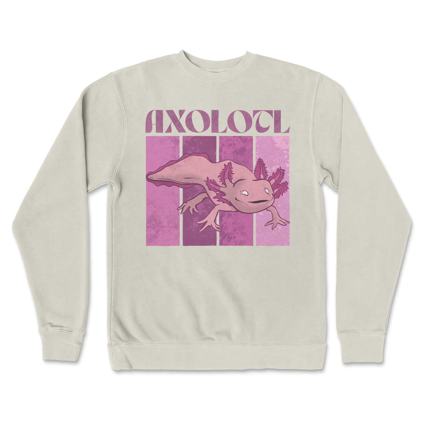 Independent Clothing Co. Crew Neck Axolotl in Bone