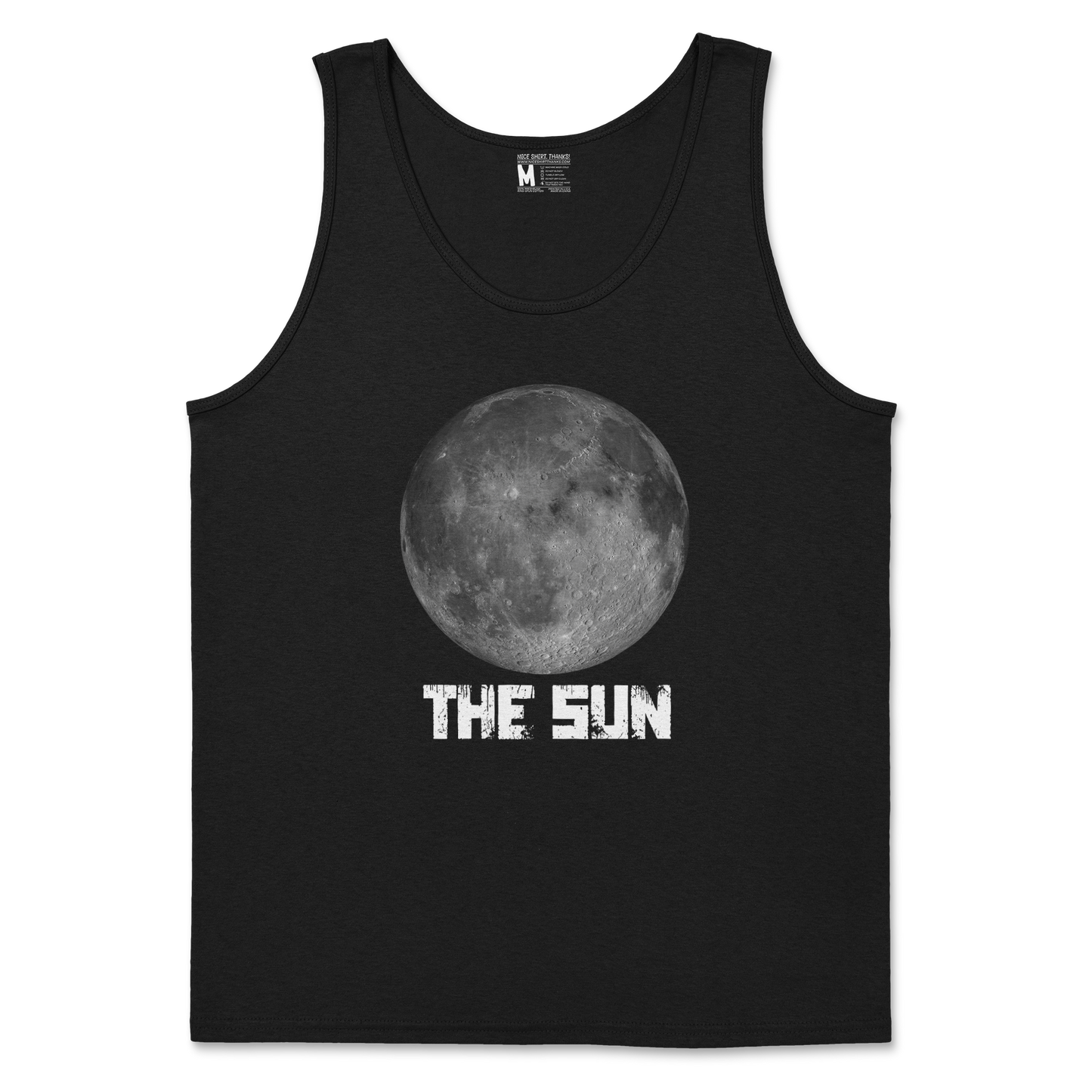 Gildan SoftStyle Tank Top The Sun in Black