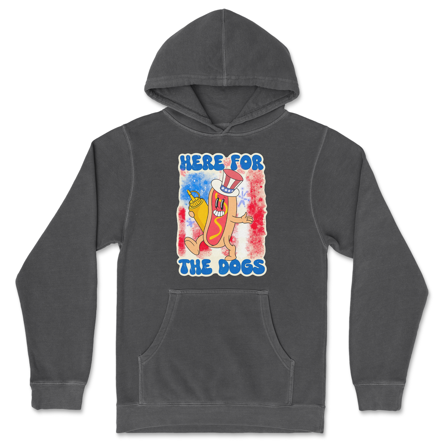 Independent Clothing Co. Hoodie Hot Dog in Black