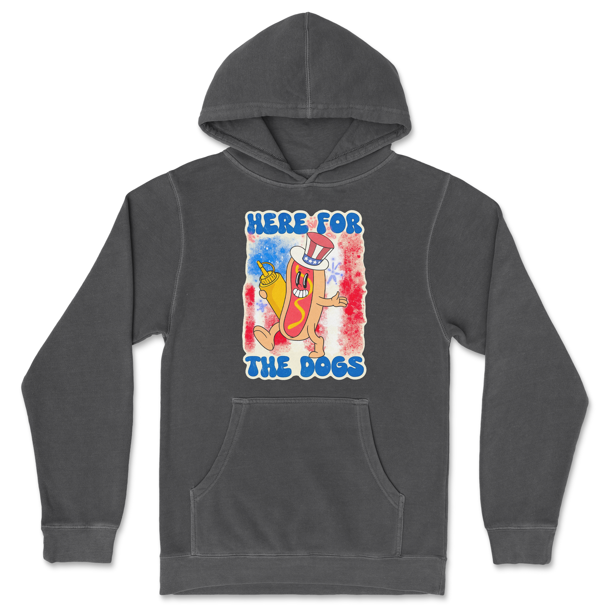 Independent Clothing Co. Hoodie Hot Dog in Black
