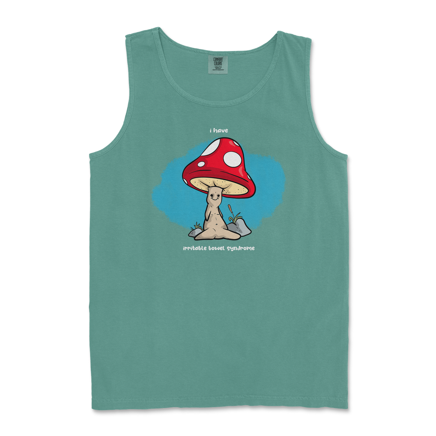 Comfort Colors Tank Top IBS in LightGreen