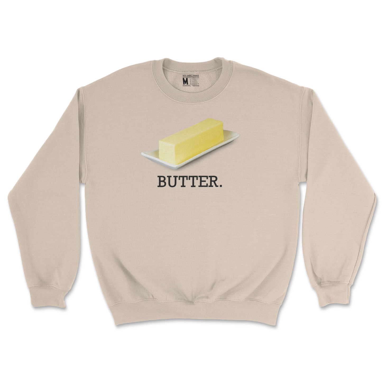 Gildan SoftStyle Crew Neck Butter in Sand