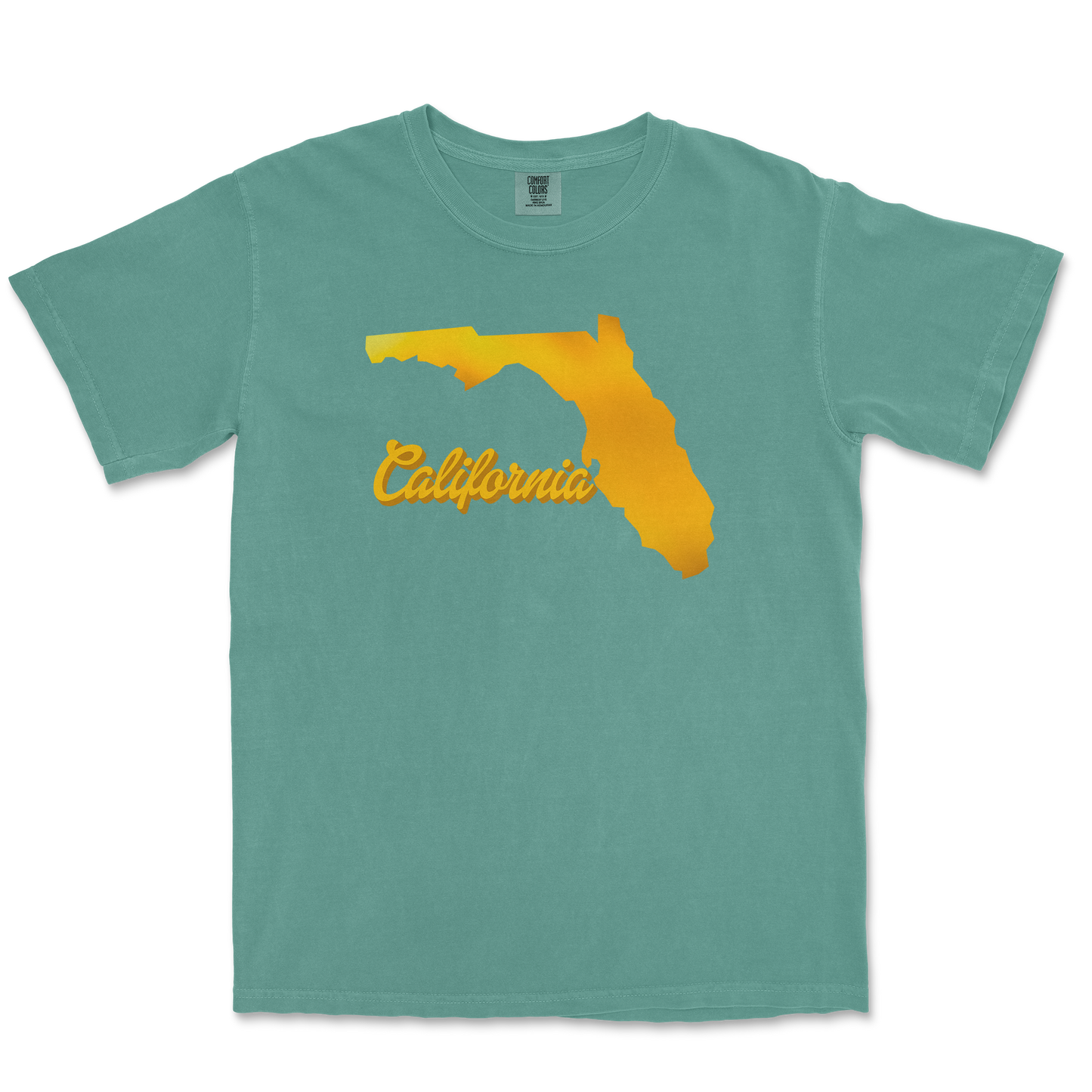 Comfort Colors T-Shirt California in LightGreen