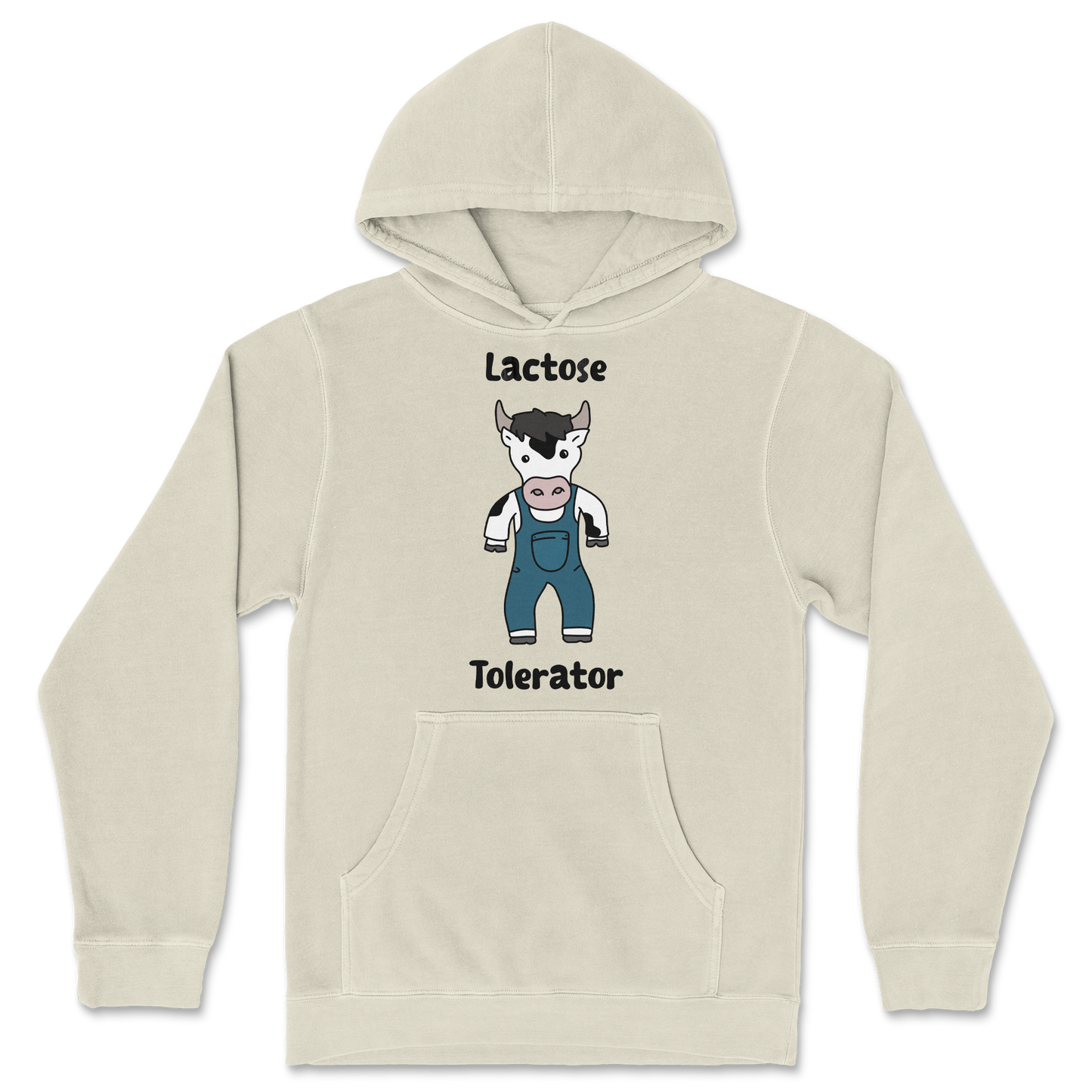 Independent Clothing Co. Hoodie Lactose Tolerator in Ivory