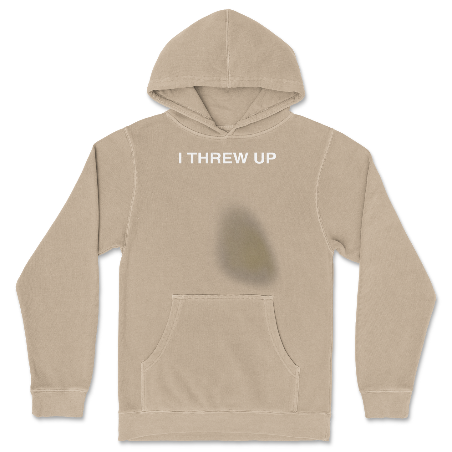 Independent Clothing Co. Hoodie Mom I Threw Up in Sandstone