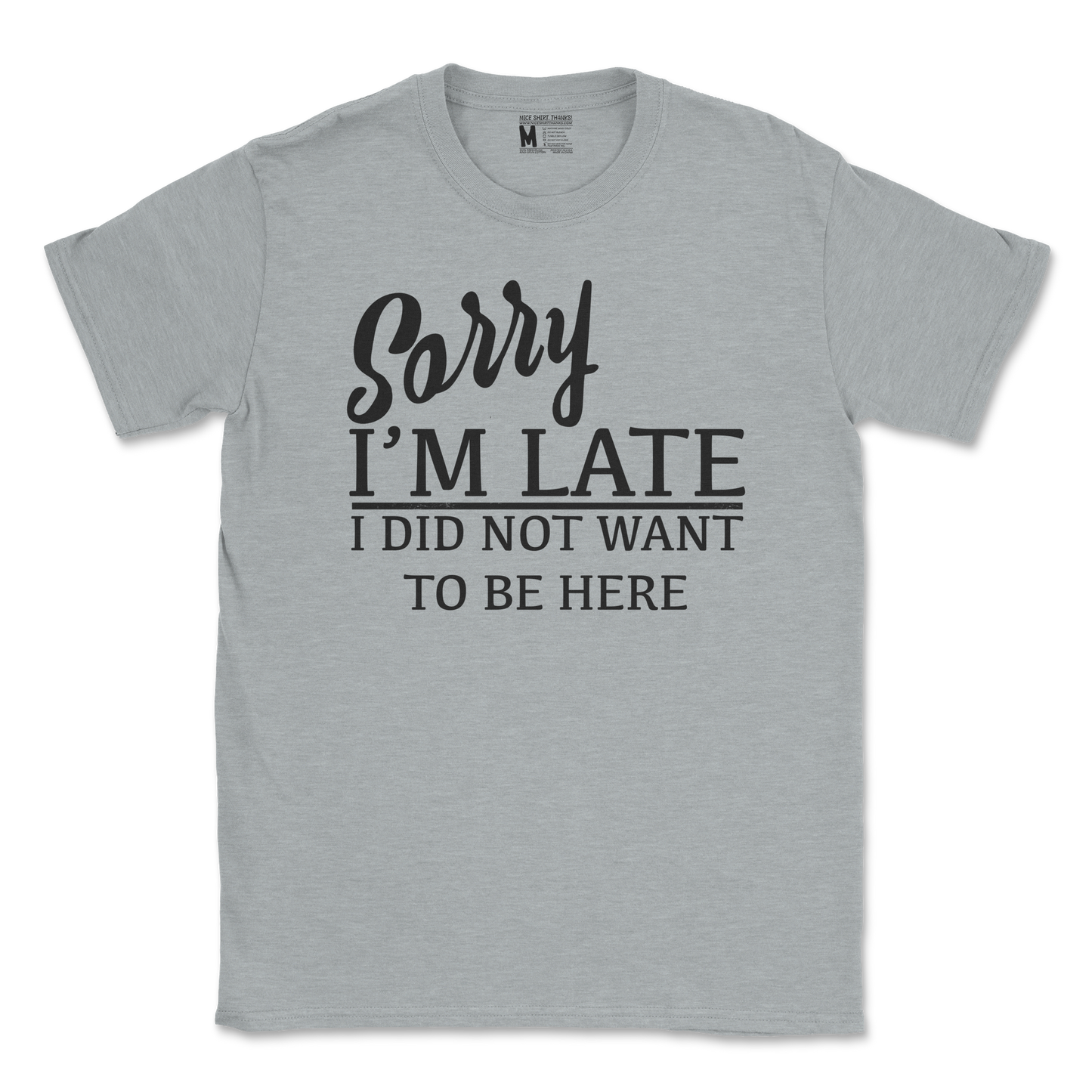 Gildan SoftStyle T-Shirt Late  in Sport-Grey