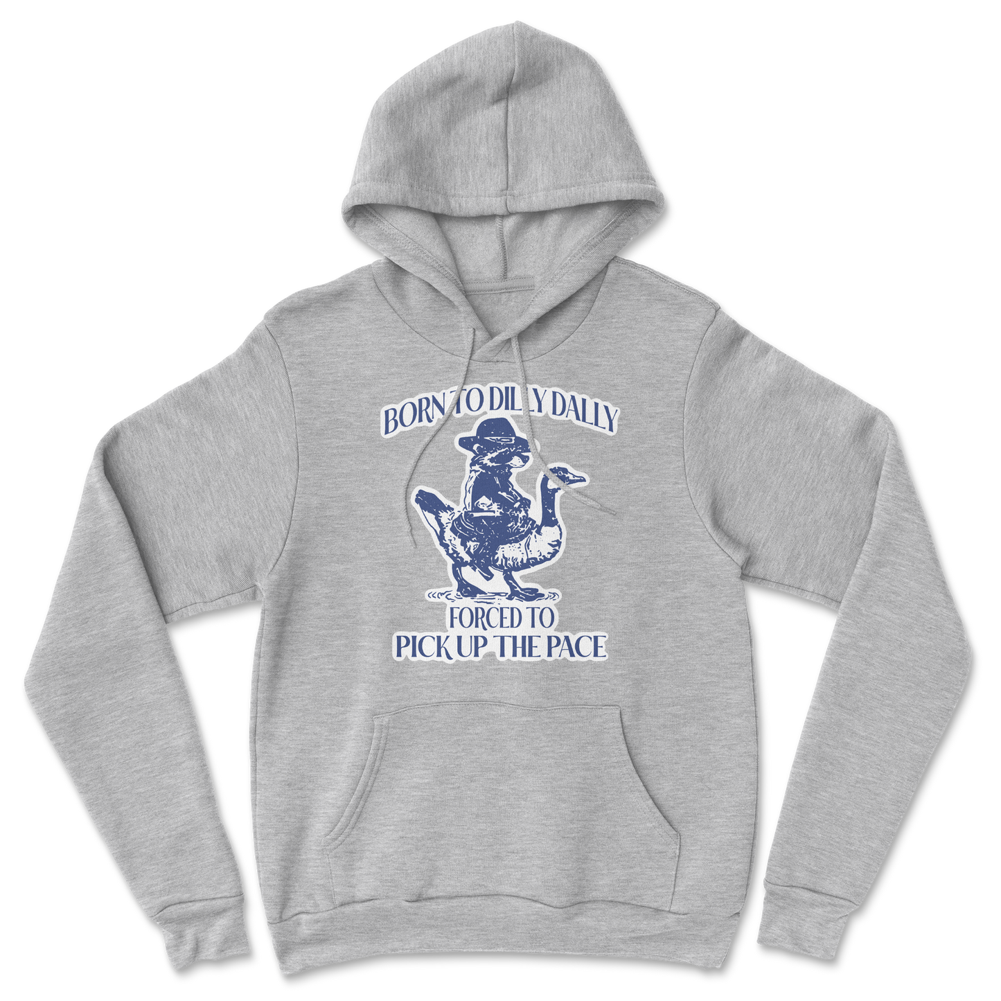 Heavy Blend Hoodie Dilly Dally in Grey-Heather