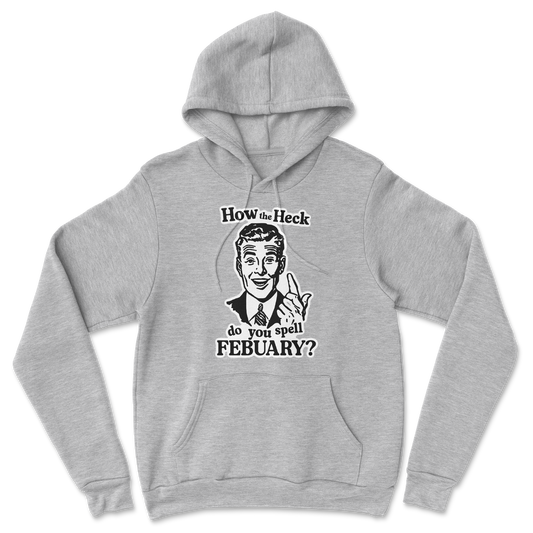 Heavy Blend Hoodie February in Grey Heather