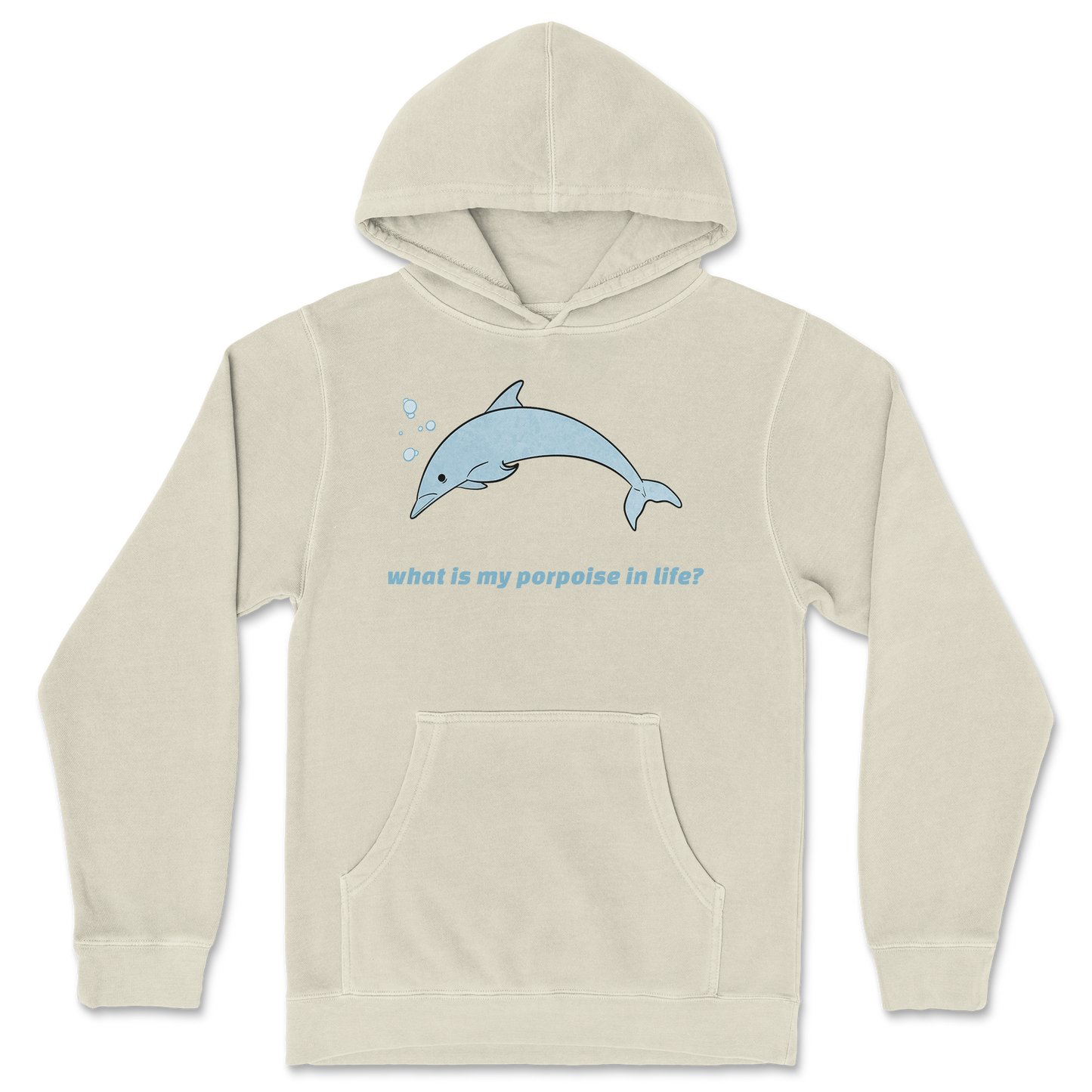 Independent Clothing Co. Hoodie Porpoise in Ivory
