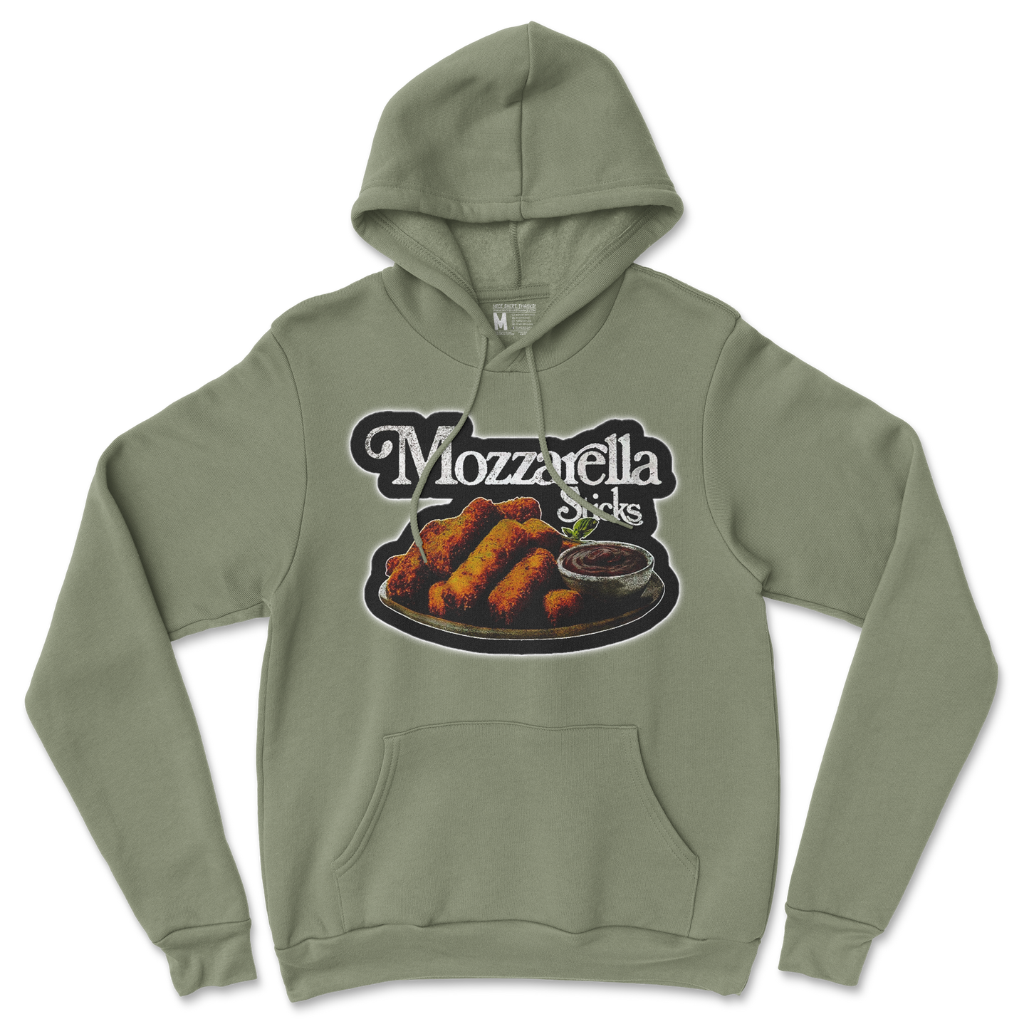Gildan SoftStyle Hoodie in Military Green