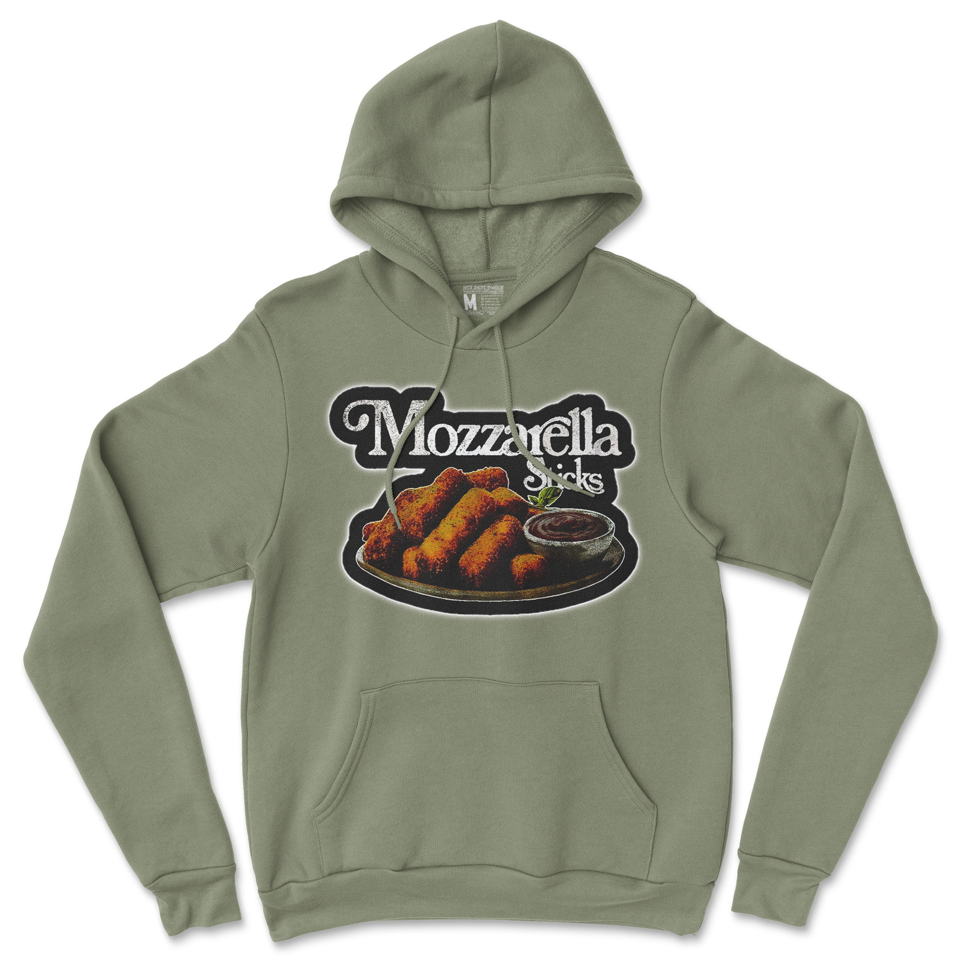 Gildan SoftStyle Hoodie in Military Green