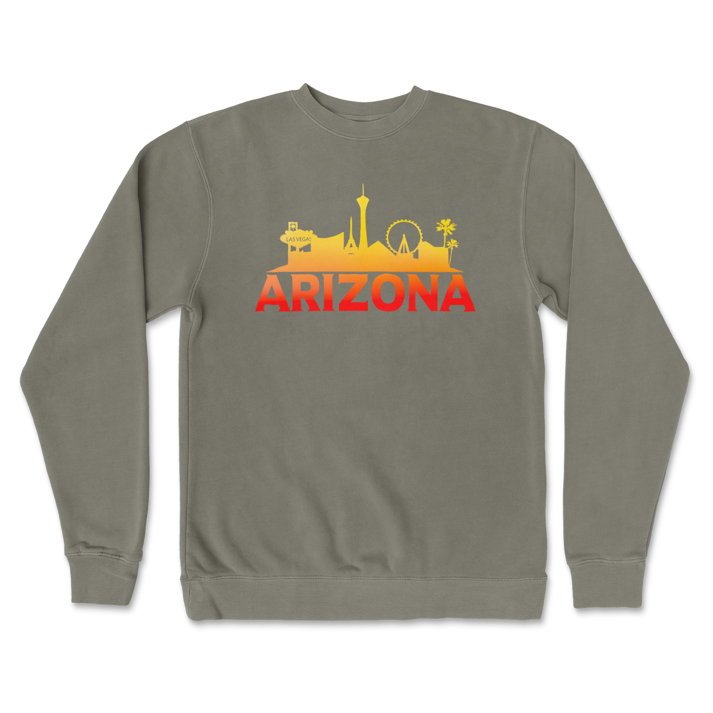 Independent Clothing Co. Crew Neck Arizona in Army