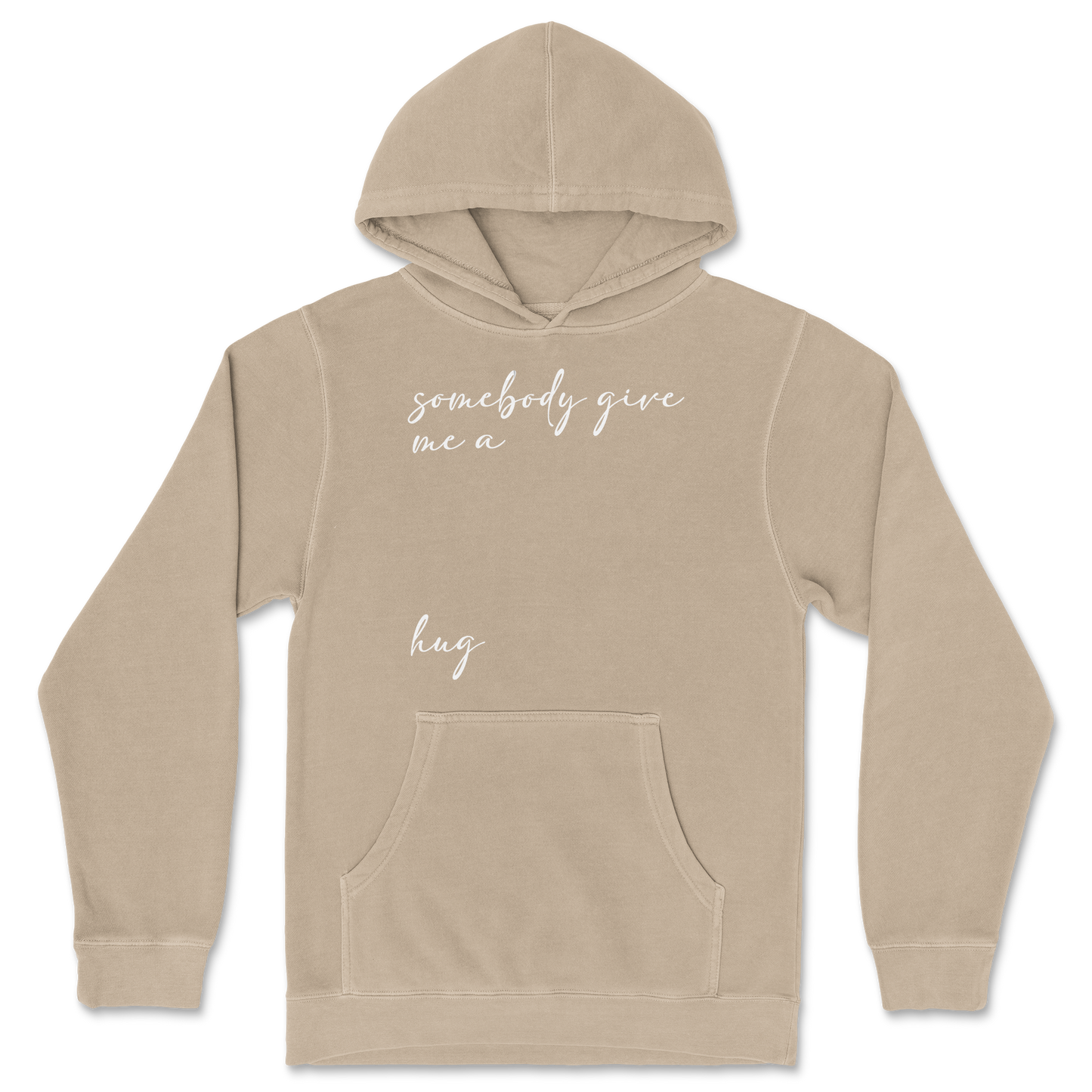 Independent Clothing Co. Hoodie Hug Me in Sandstone