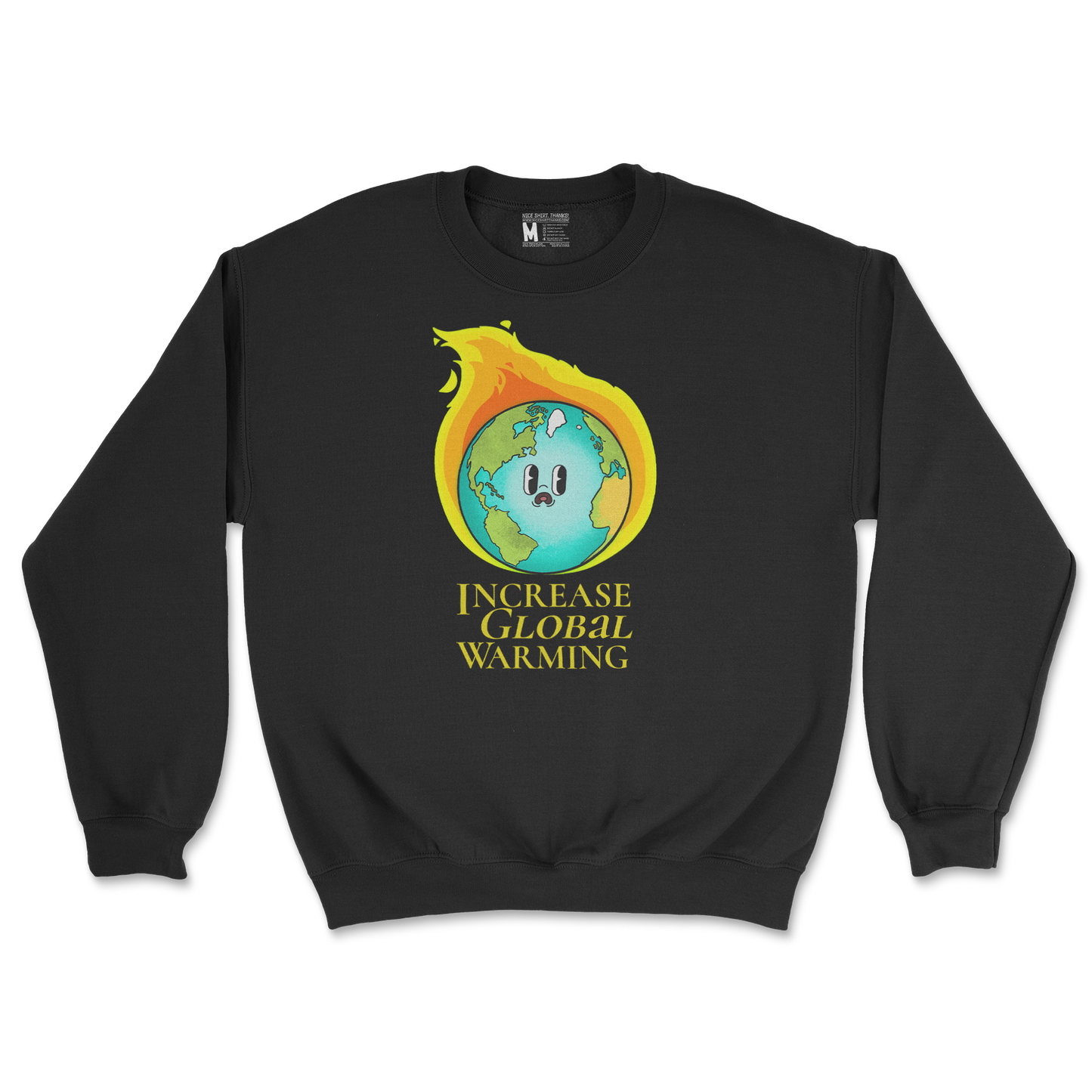 Gildan SoftStyle Crew Neck in Black