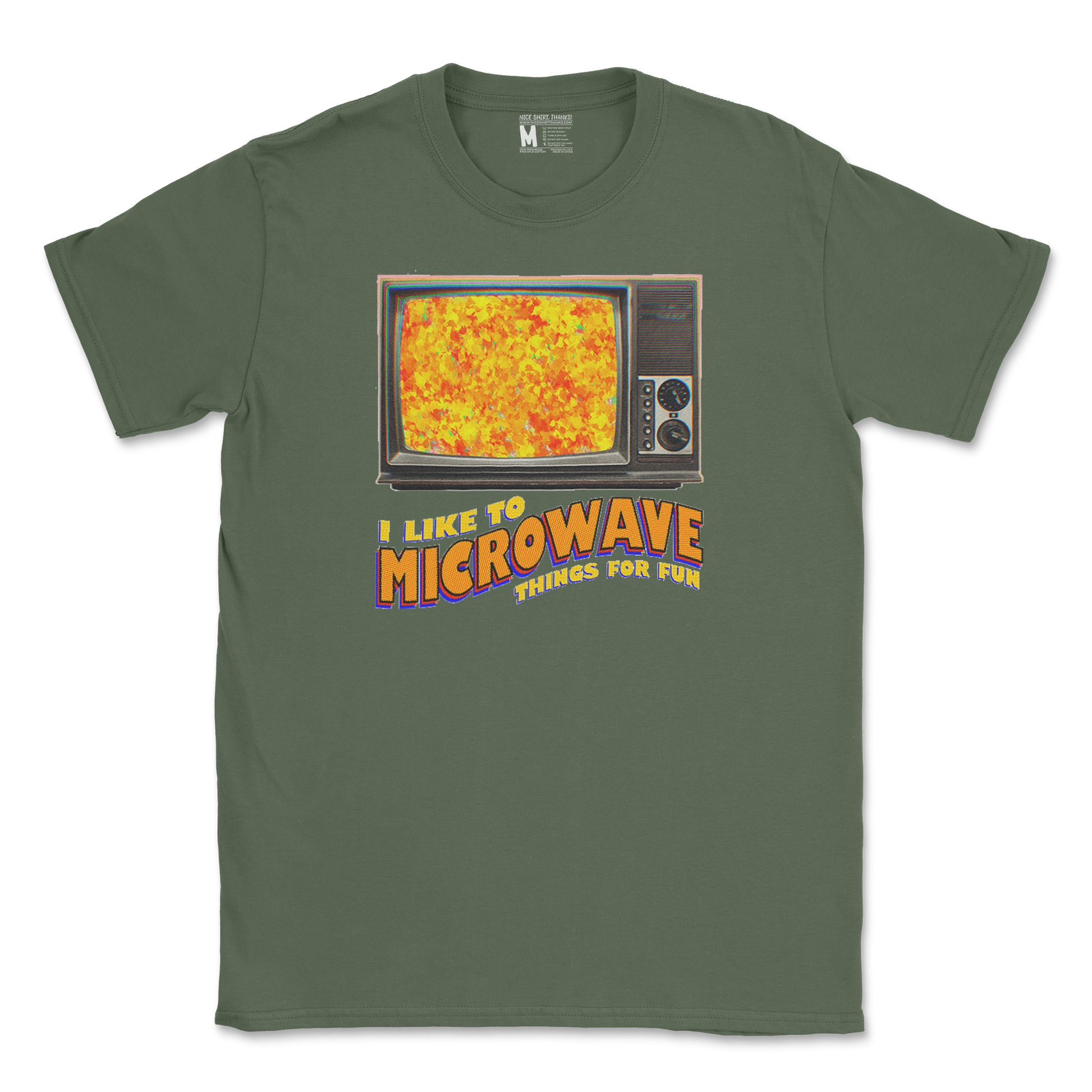 Gildan SoftStyle T-Shirt in Military Green