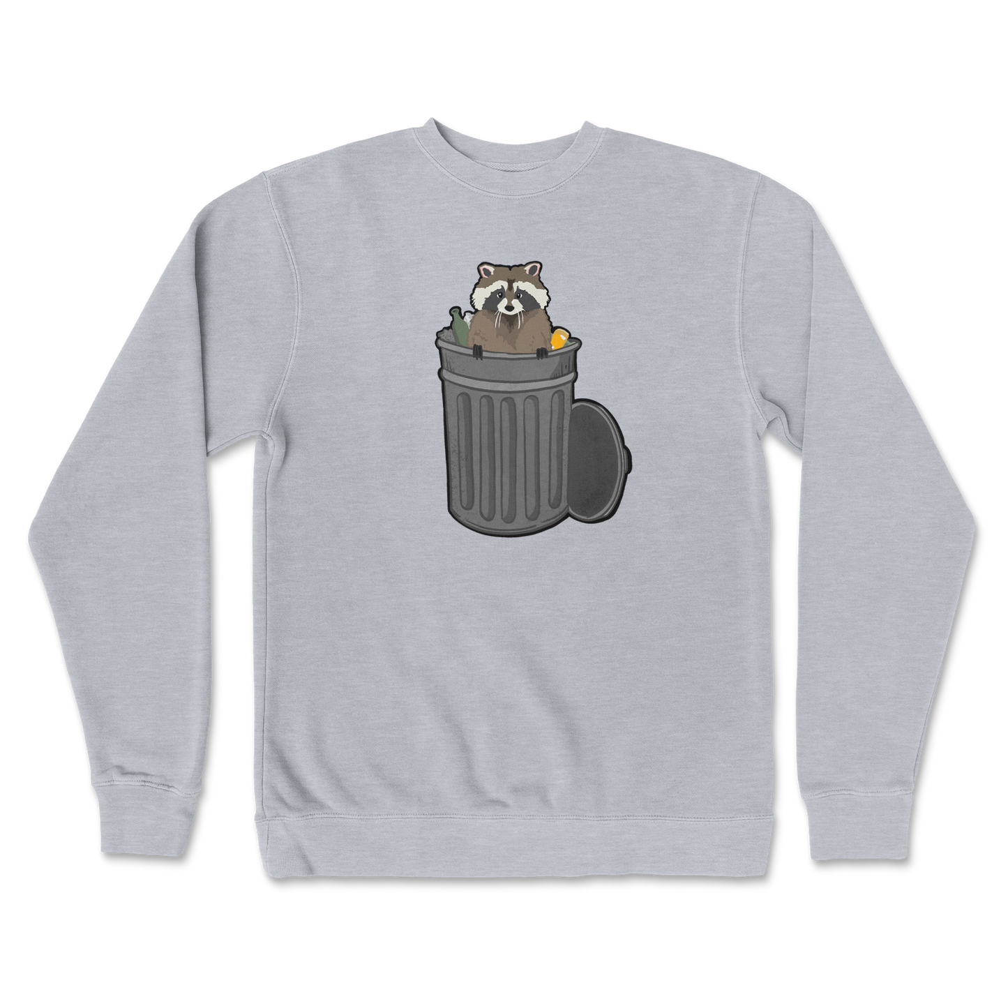 Independent Clothing Co. Crew Neck Trash Panda Enthusiast in GreyHeather