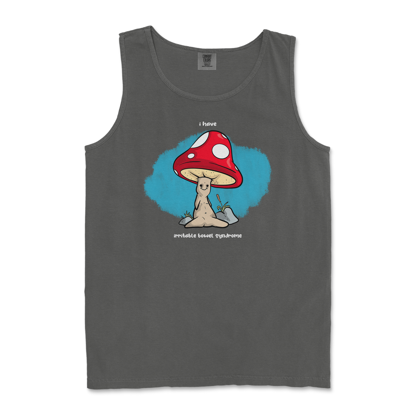 Comfort Colors Tank Top IBS in Pepper