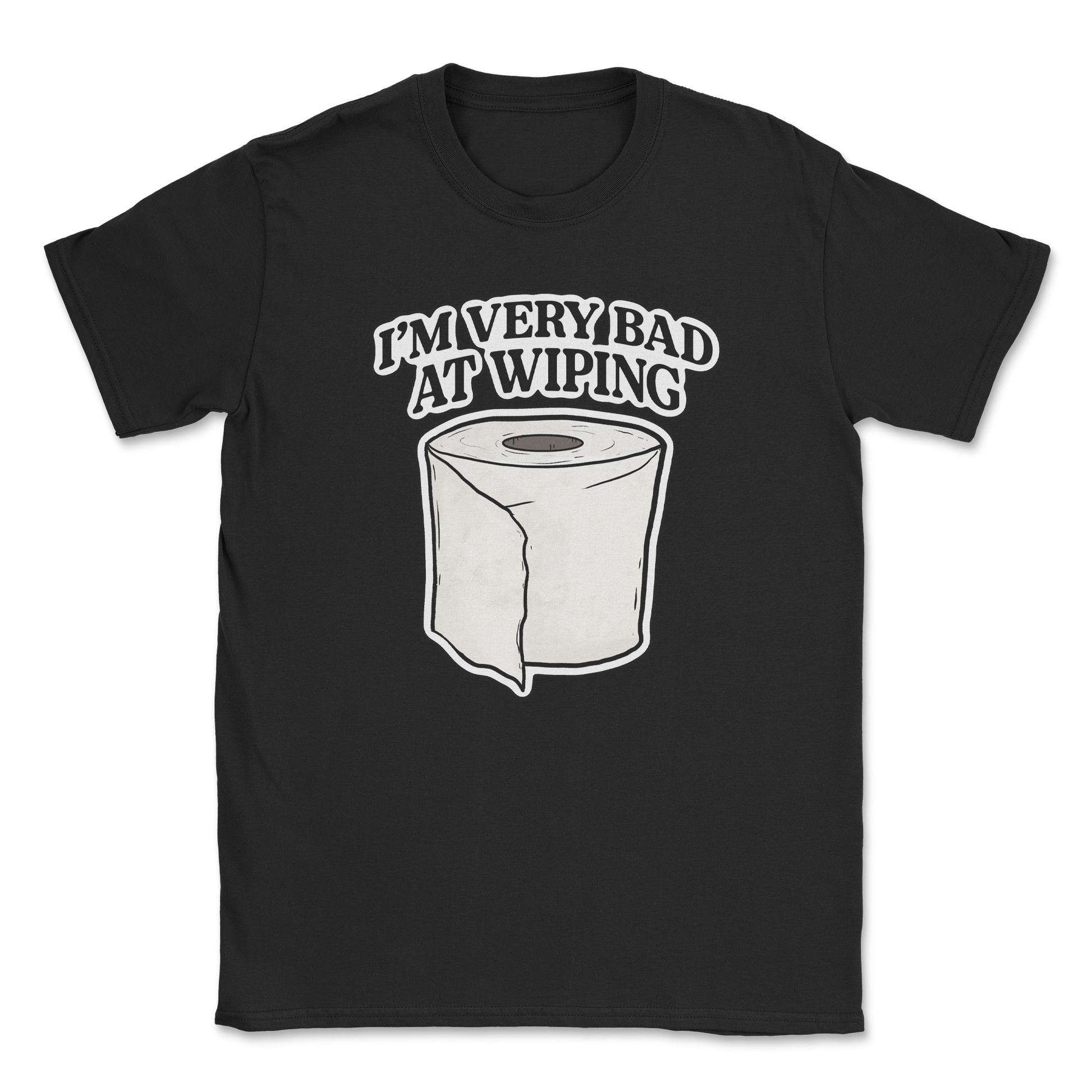 Heavy Blend T-Shirt Bad Wiper in Black