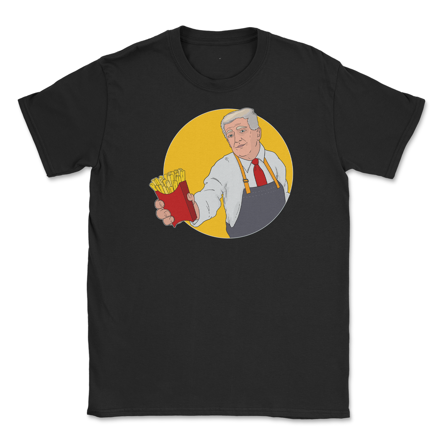 Gildan SoftStyle T-Shirt McTrump in Black