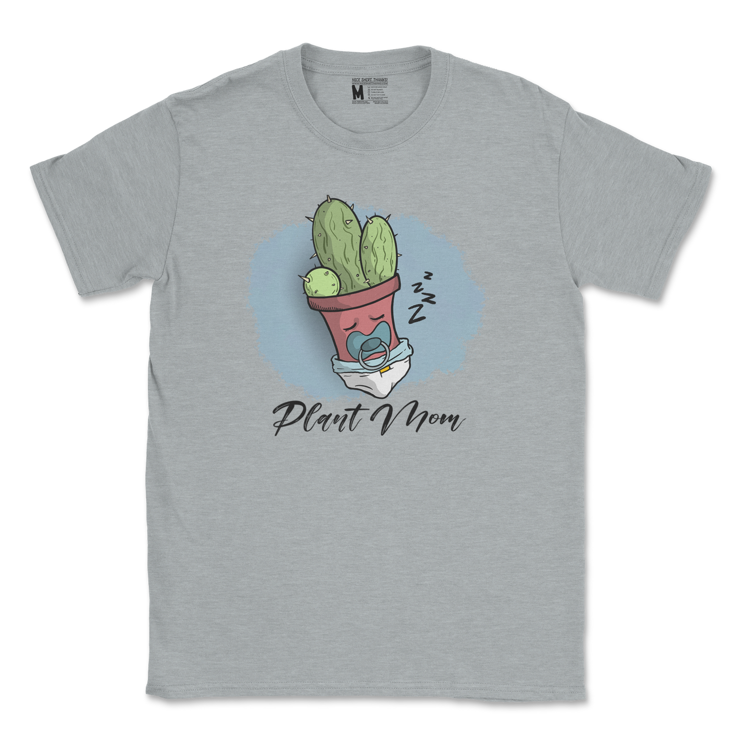 Gildan SoftStyle T-Shirt Plant Mom 2 in Sports Grey