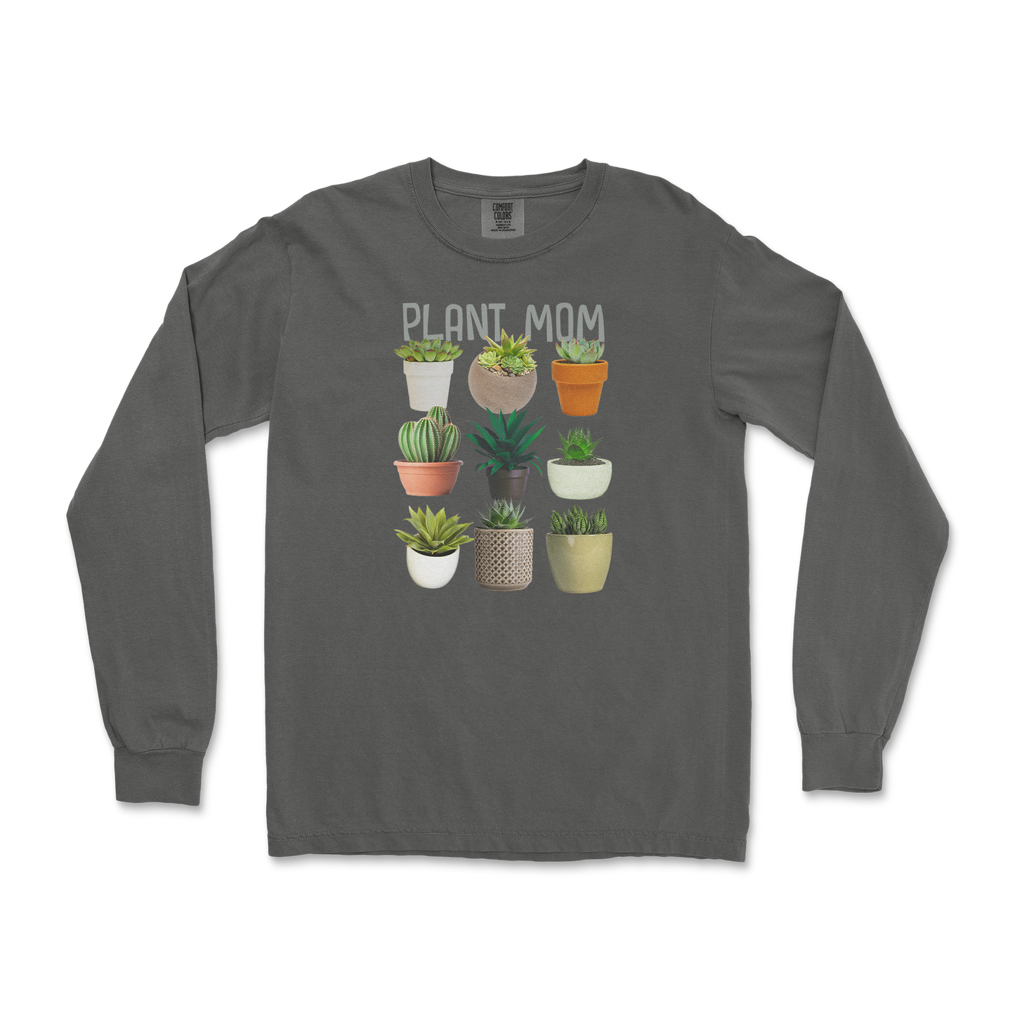 Comfort Colors Long Sleeve in Pepper