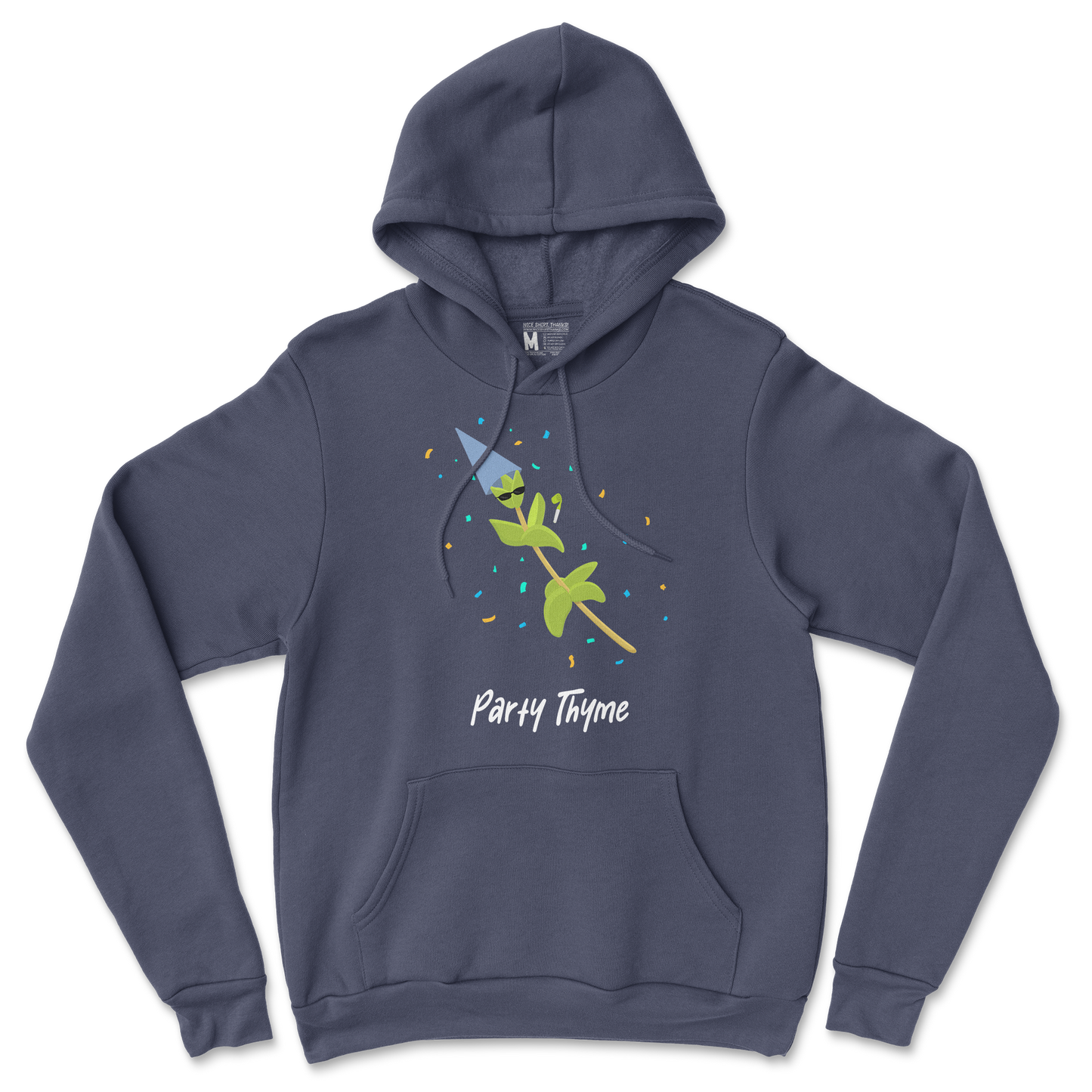 Gildan SoftStyle Hoodie Party Thyme in Navy