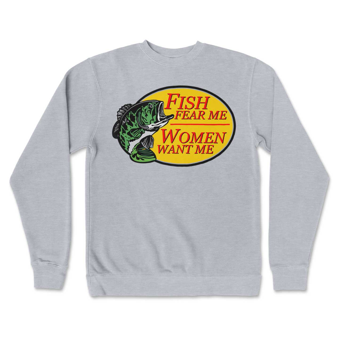 Independent Clothing Co. Crew Neck For The Fishermen in GreyHeather
