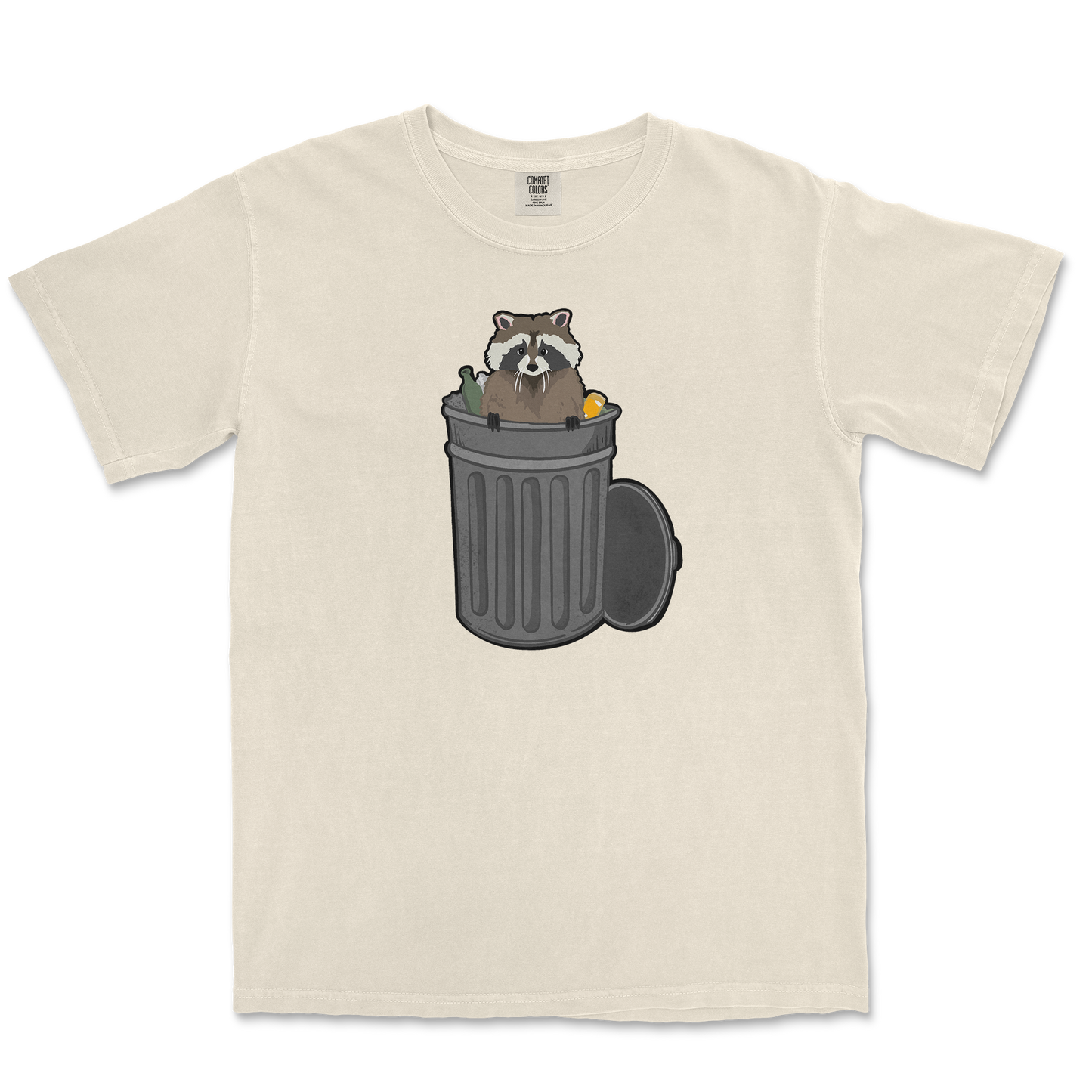 Comfort Colors T-Shirt Trash Panda Enthusiast in Ivory