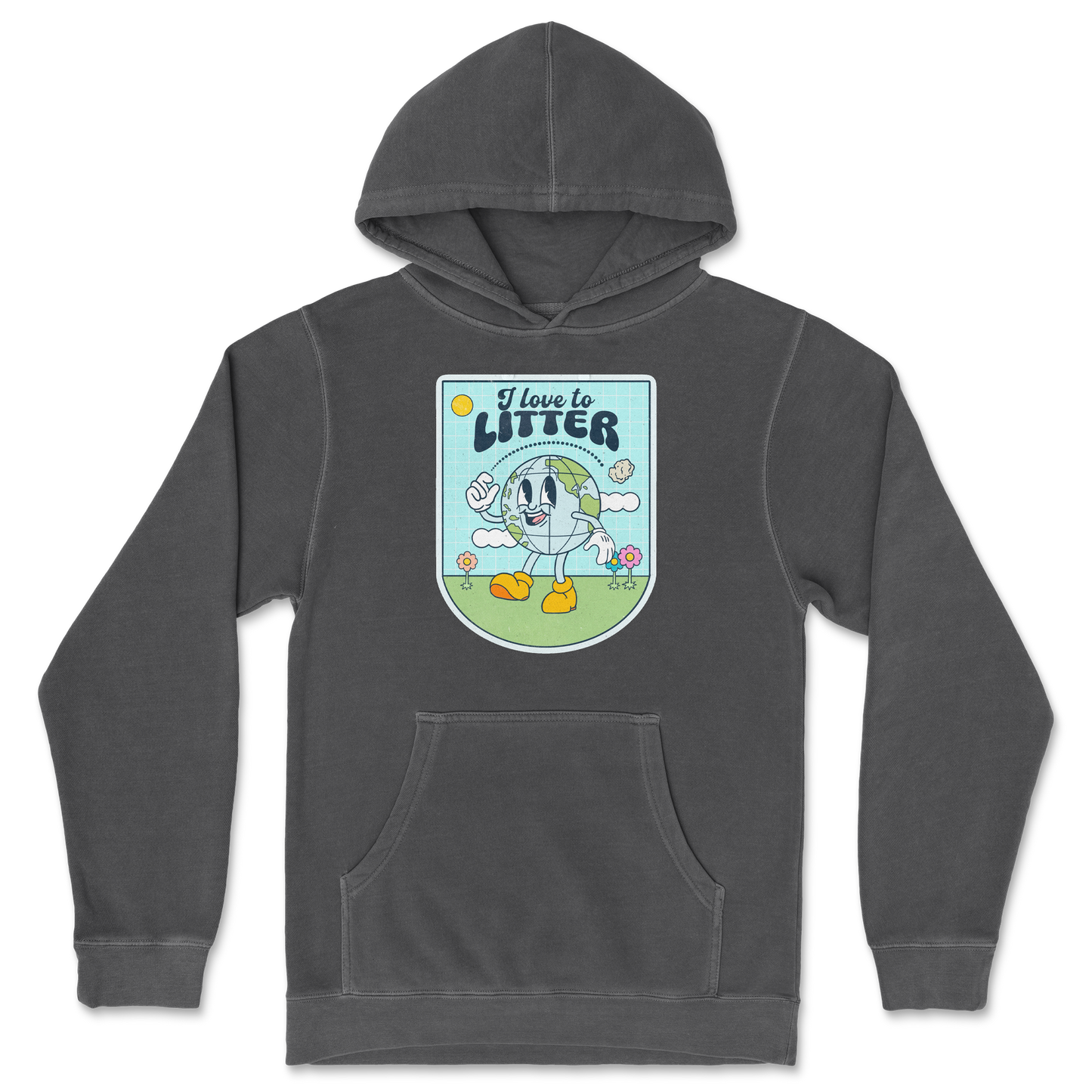Independent Clothing Co. Hoodie Earth Day in Black