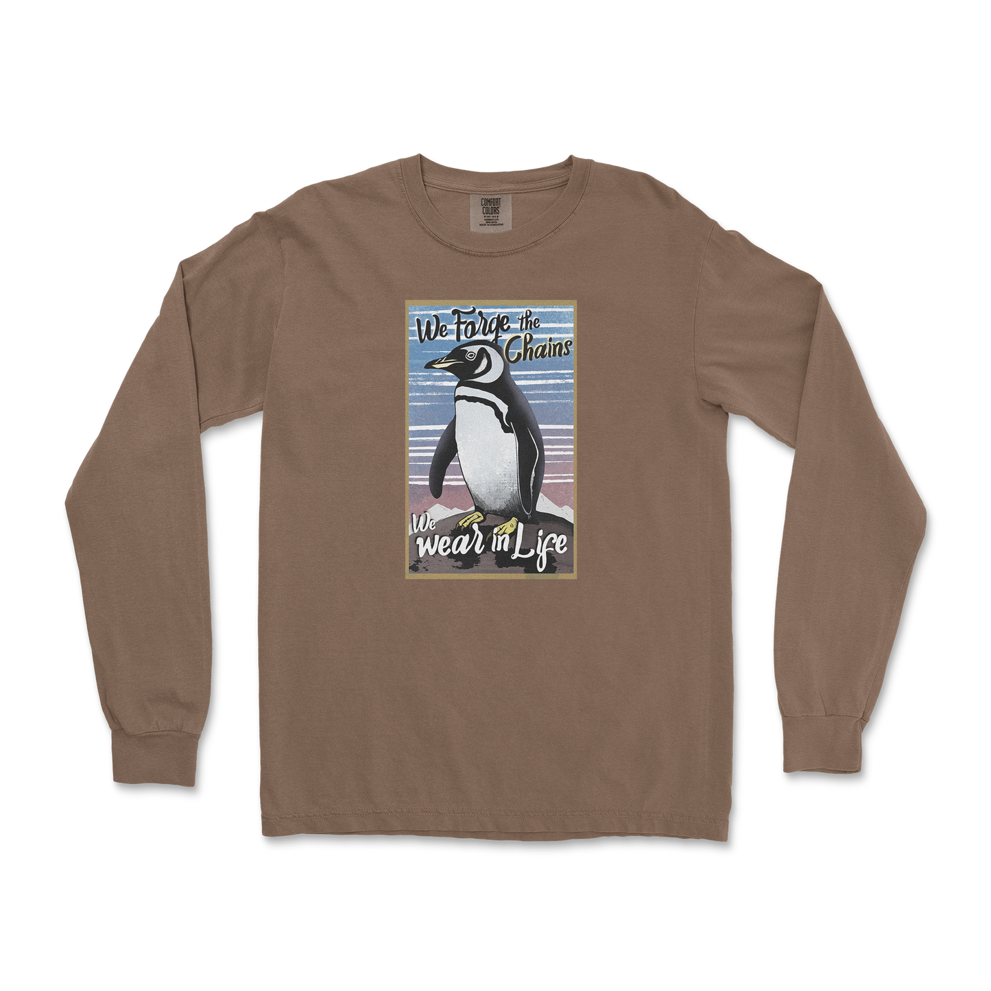 Comfort Colors Long Sleeve in Espresso