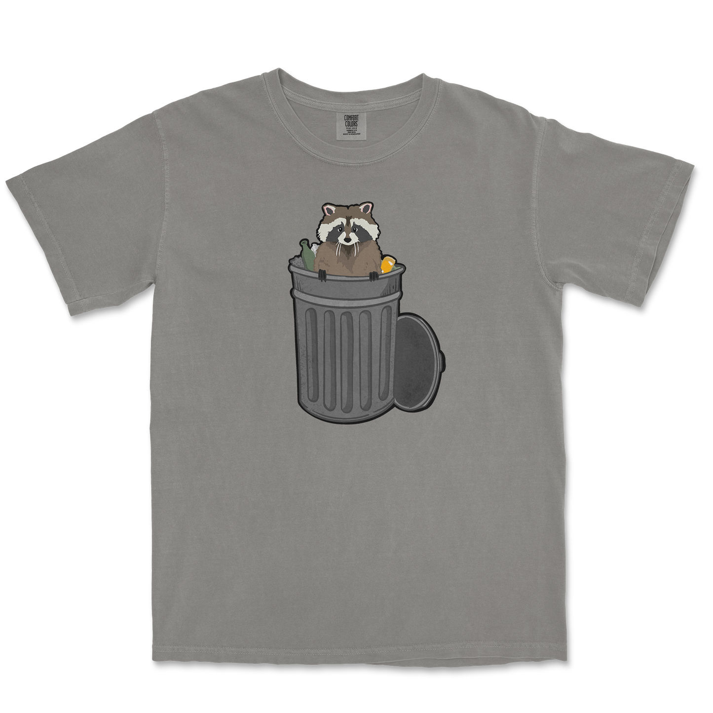 Comfort Colors T-Shirt Trash Panda Enthusiast in Grey