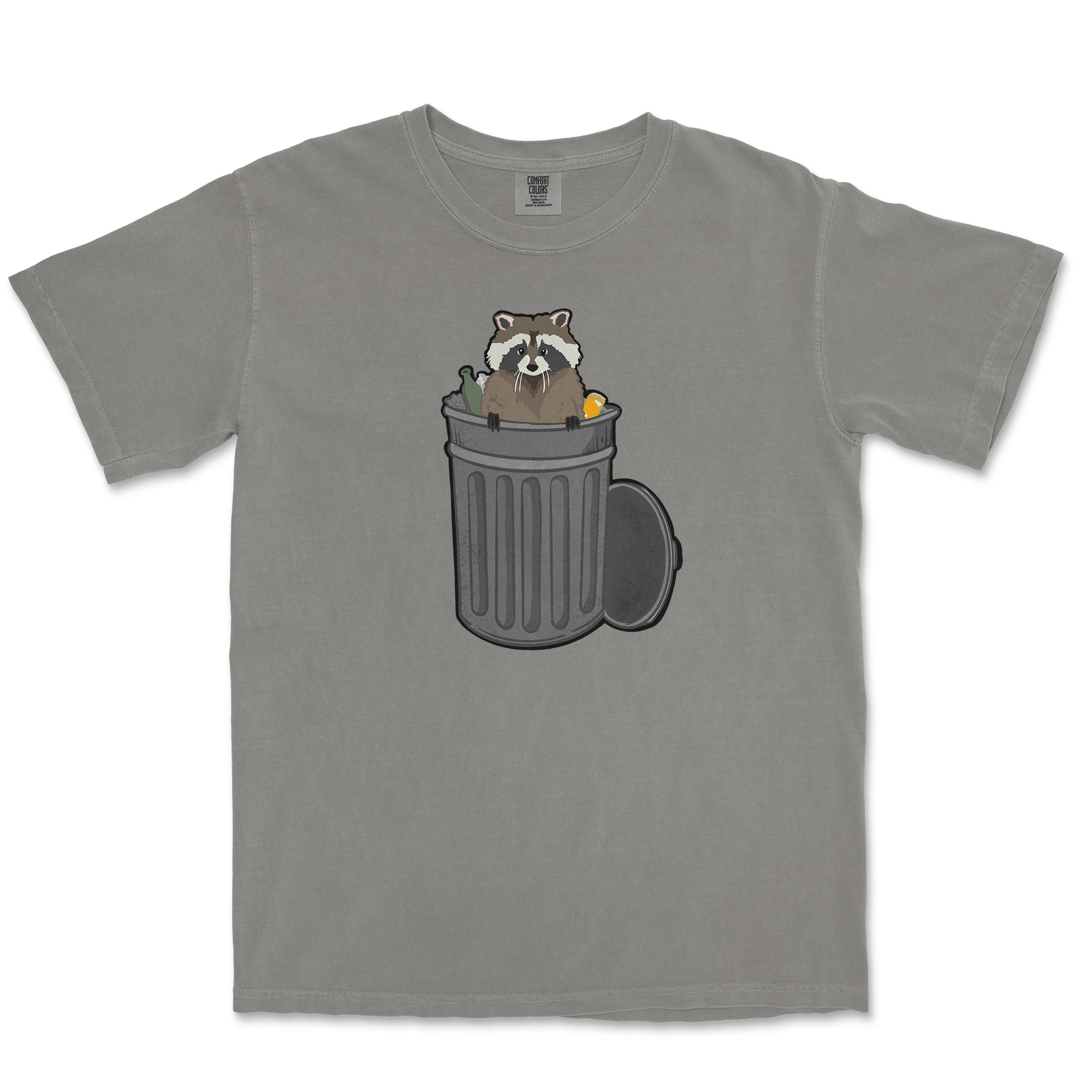 Comfort Colors T-Shirt Trash Panda Enthusiast in Grey