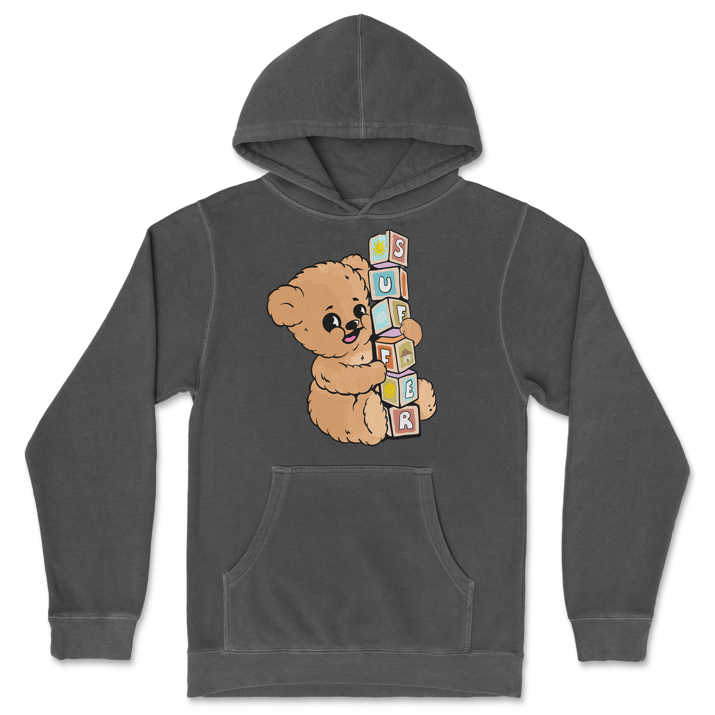 Independent Clothing Co. Hoodie Suffer in Black