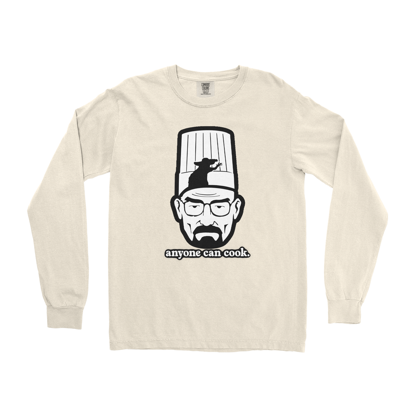 Comfort Colors Long Sleeve Everyone Can Cook in Ivory
